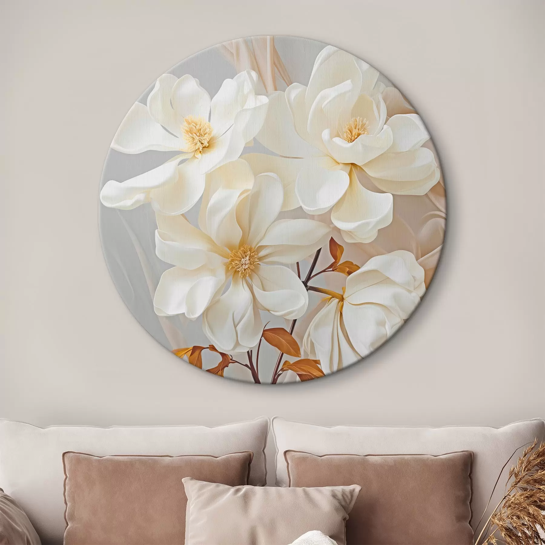 fotótapéta Finom absztrakt virágok r45378