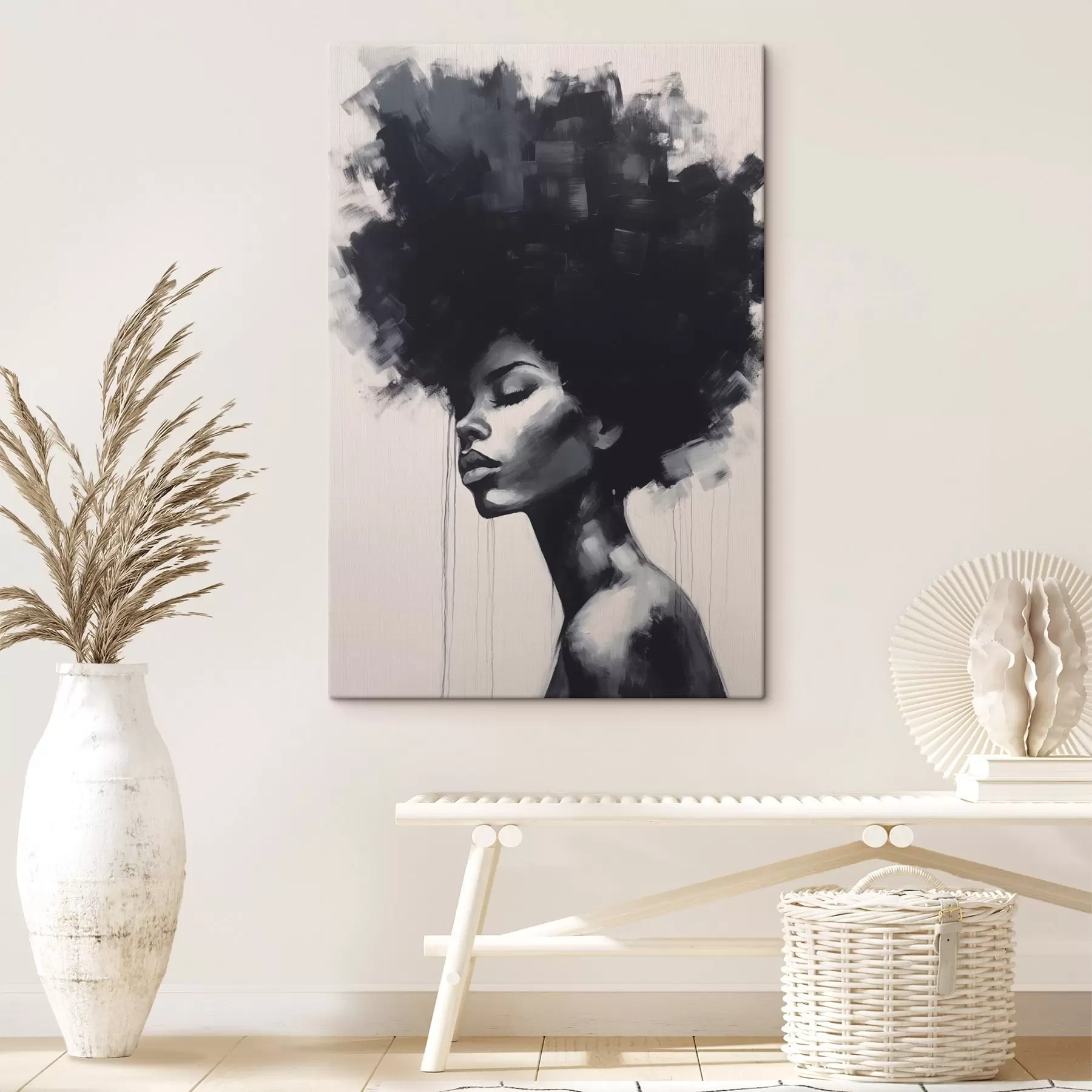 fotótapéta Absztrakt női portré s45464