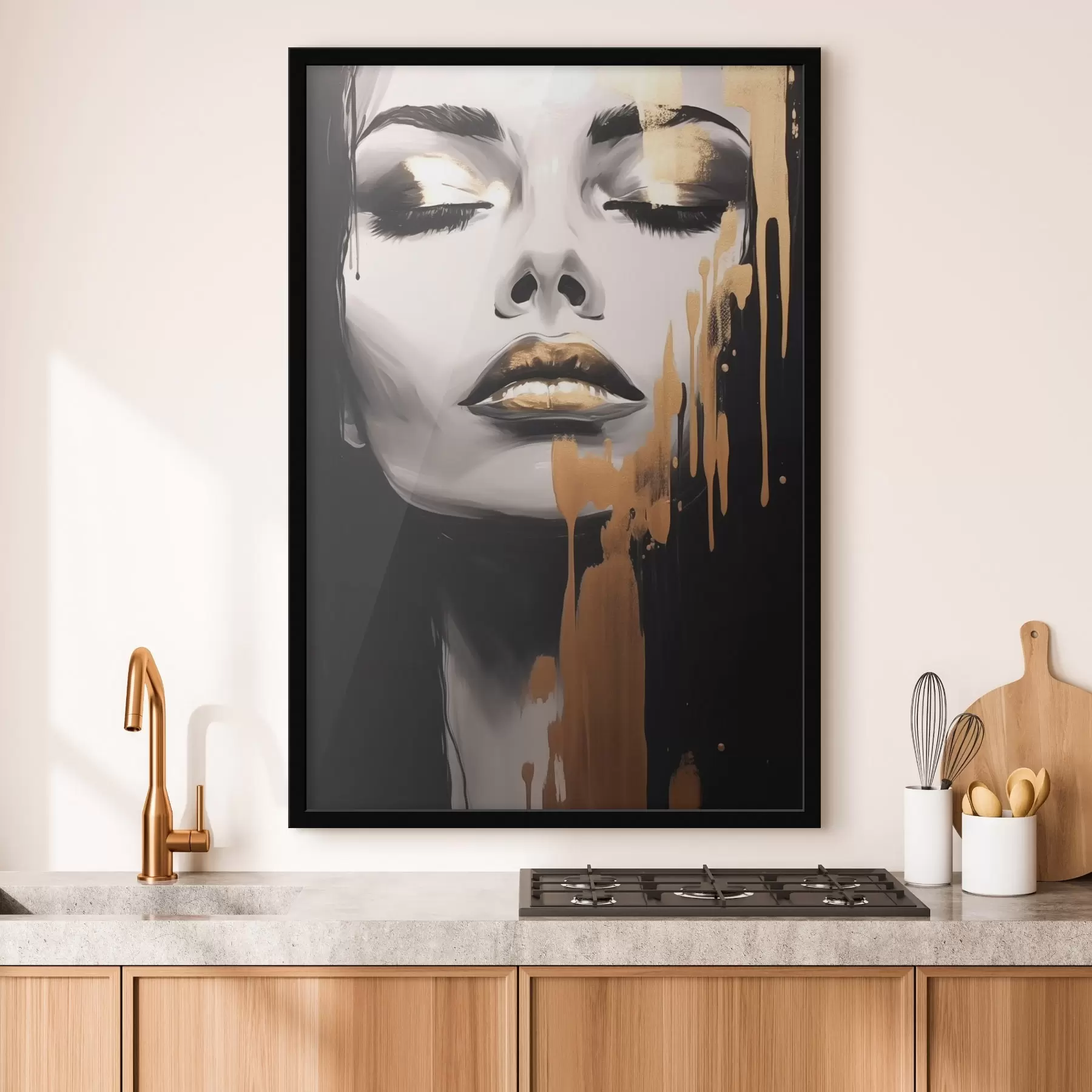 fotószőnyeg Női portré f45467