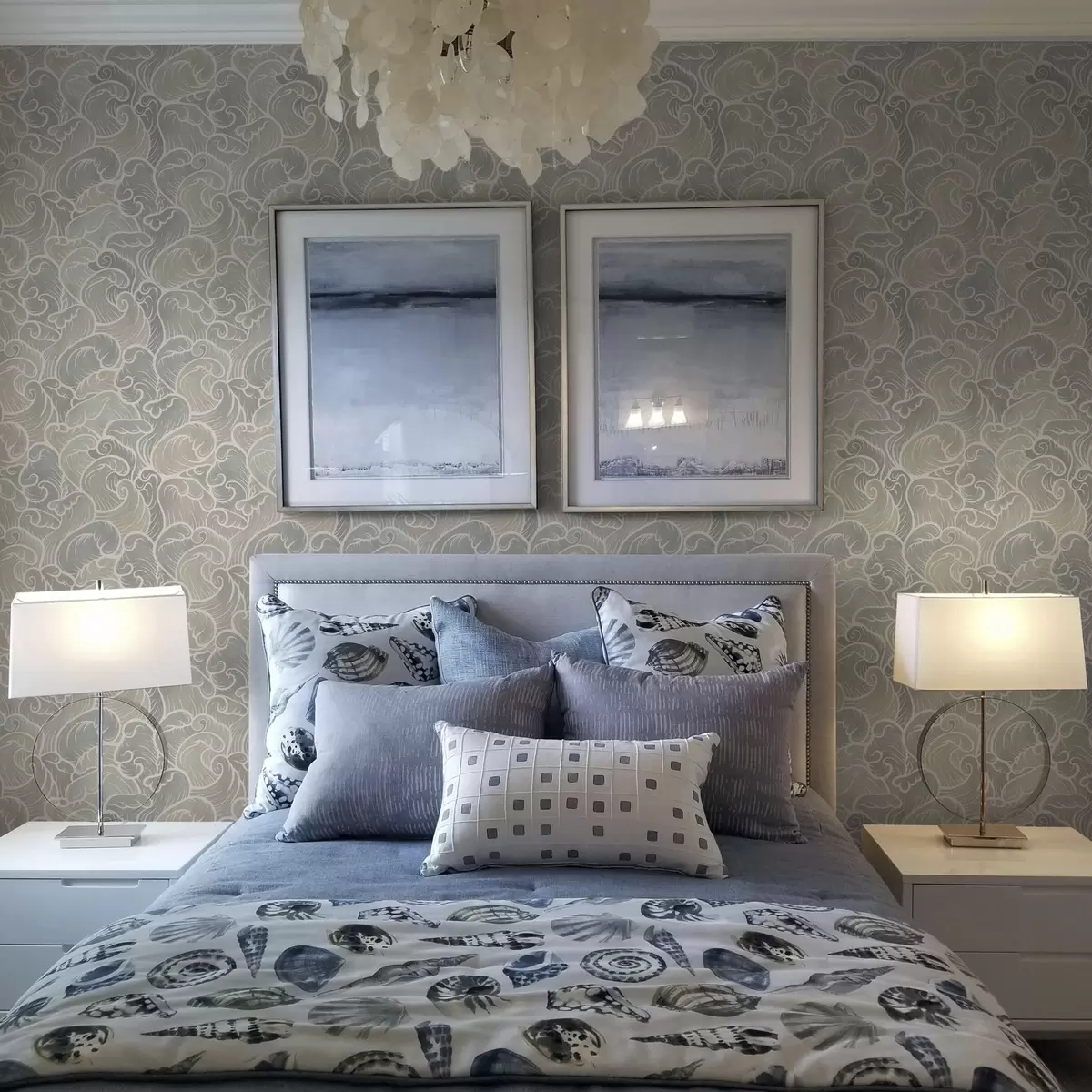 Háttérkép Absztrakt hullámok pasztell tónusokban a00285