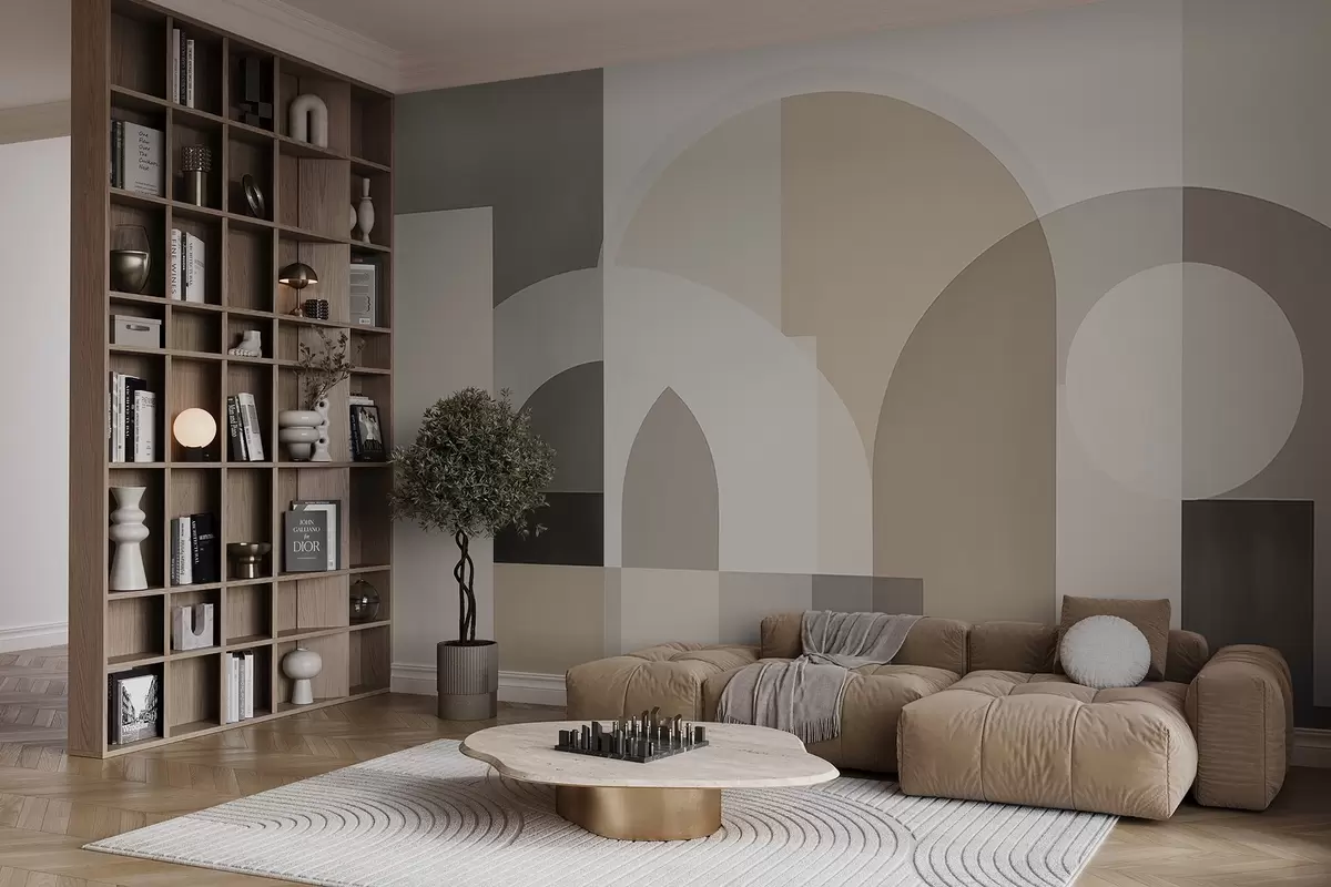 fotószőnyeg Absztrakt absztrakt geometria w04440
