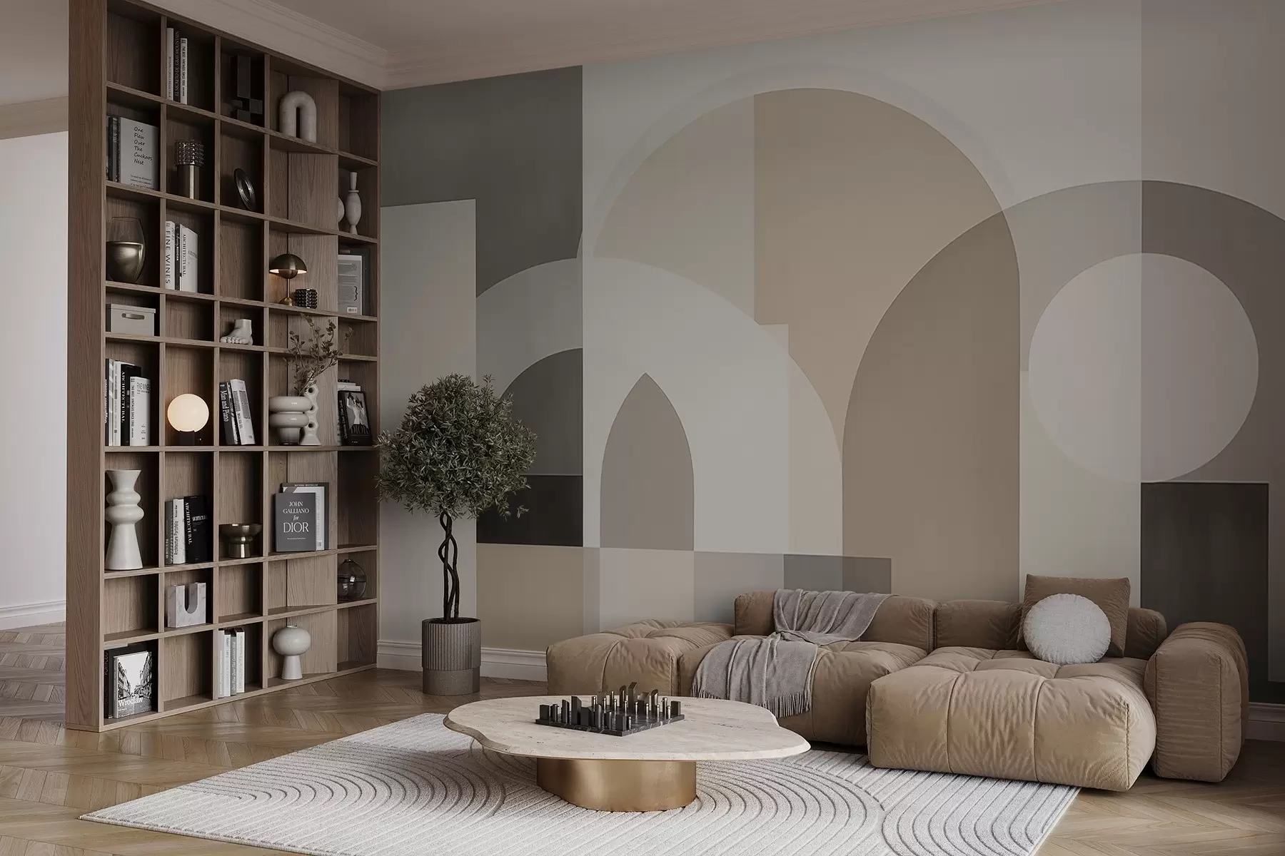 fotószőnyeg Absztrakt absztrakt geometria w04440