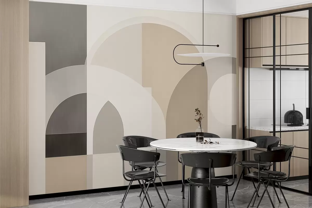 fotószőnyeg Absztrakt absztrakt geometria w04440