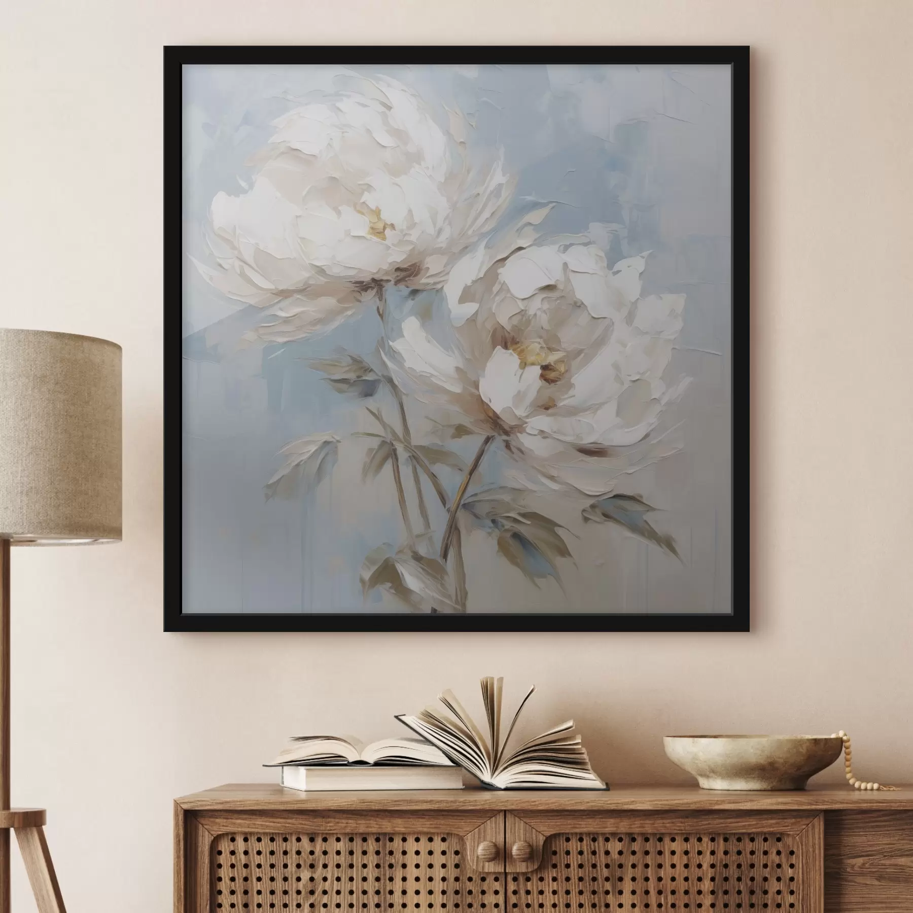 fotószőnyeg Bazsarózsa utánzat festmény f45607