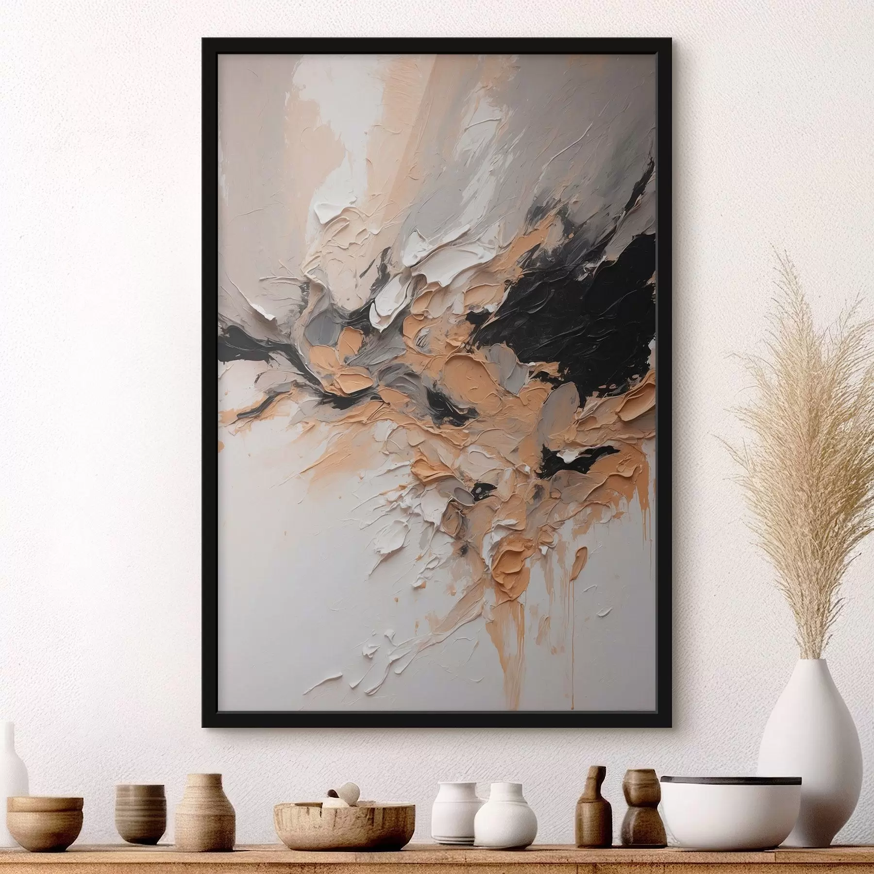 fotószőnyeg Absztrakt textúra festékvonásokkal f45619