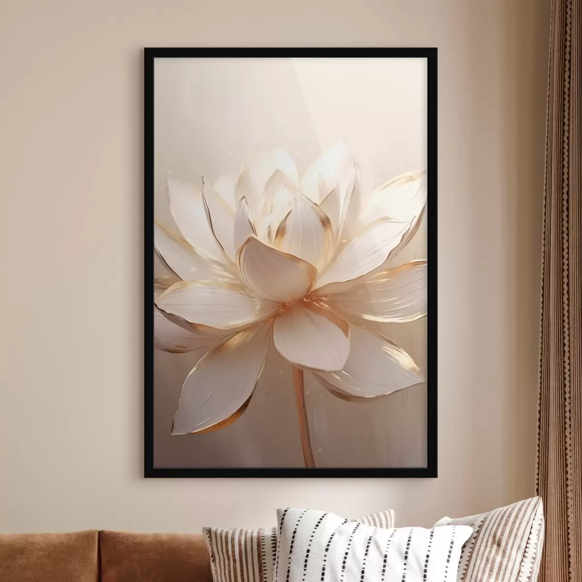 Plakát a sziklán Lotus f45631