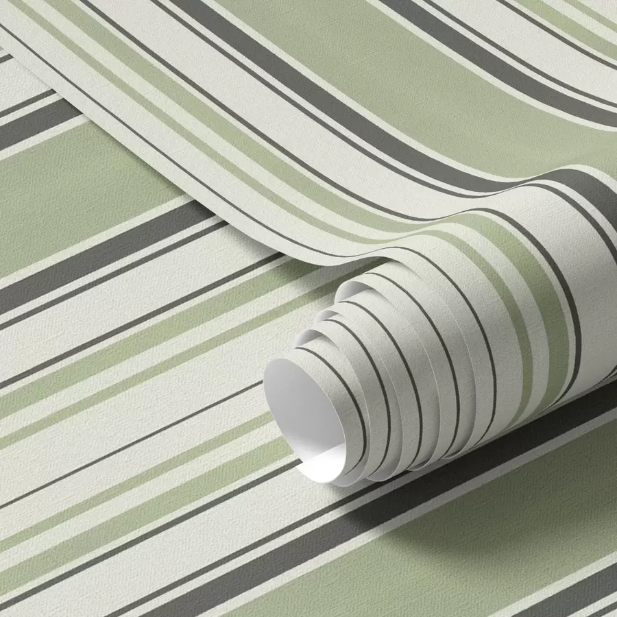 fotószőnyeg Krémszínű háttér zöld és fekete csíkok keverékével a00563