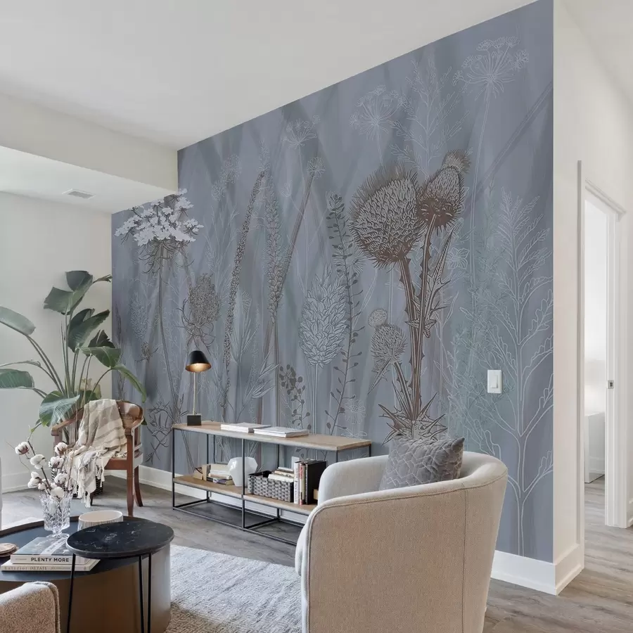 fotószőnyeg Fűfélék és herbárium w04473v1