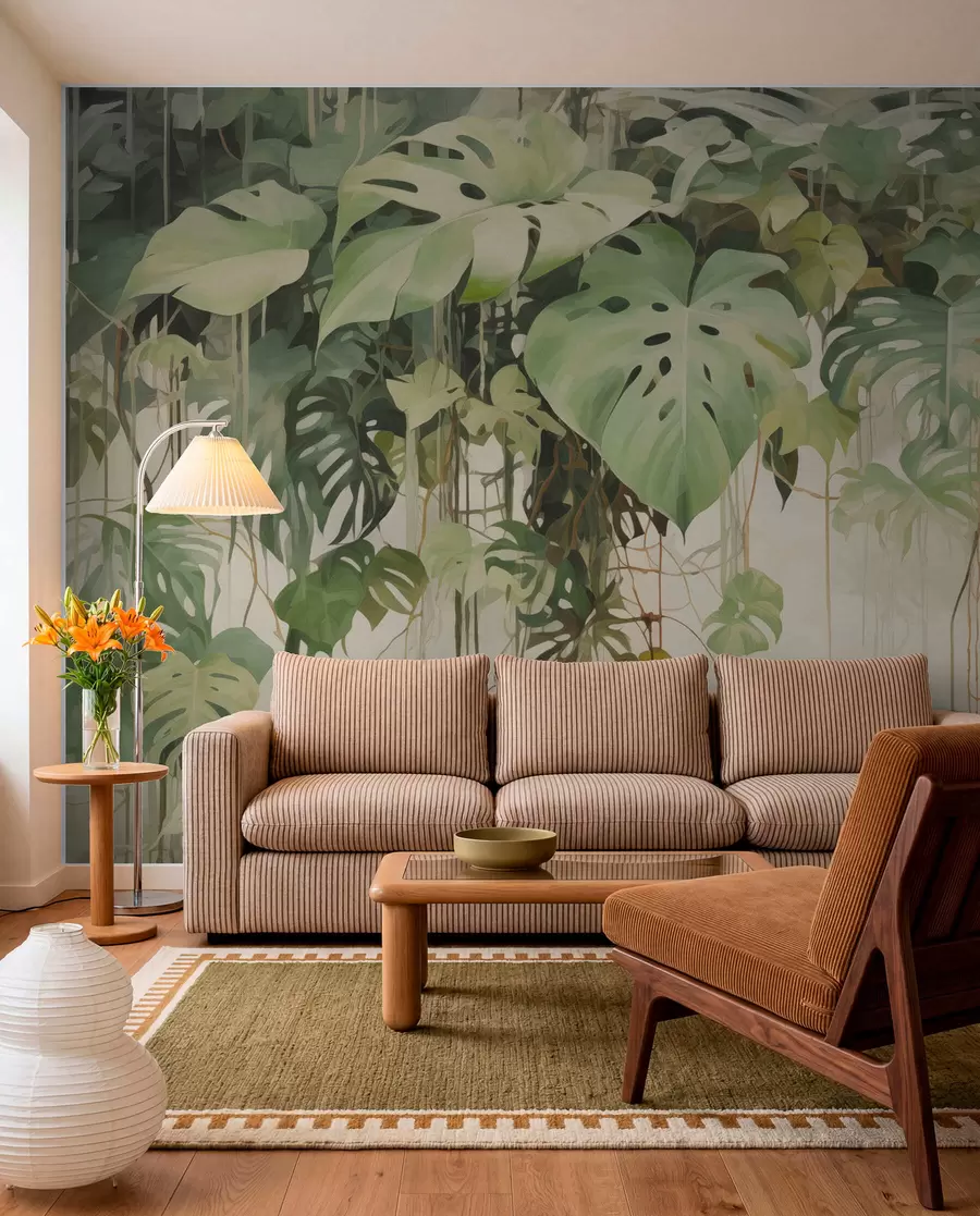 fotószőnyeg Monstera lombsátor w04525