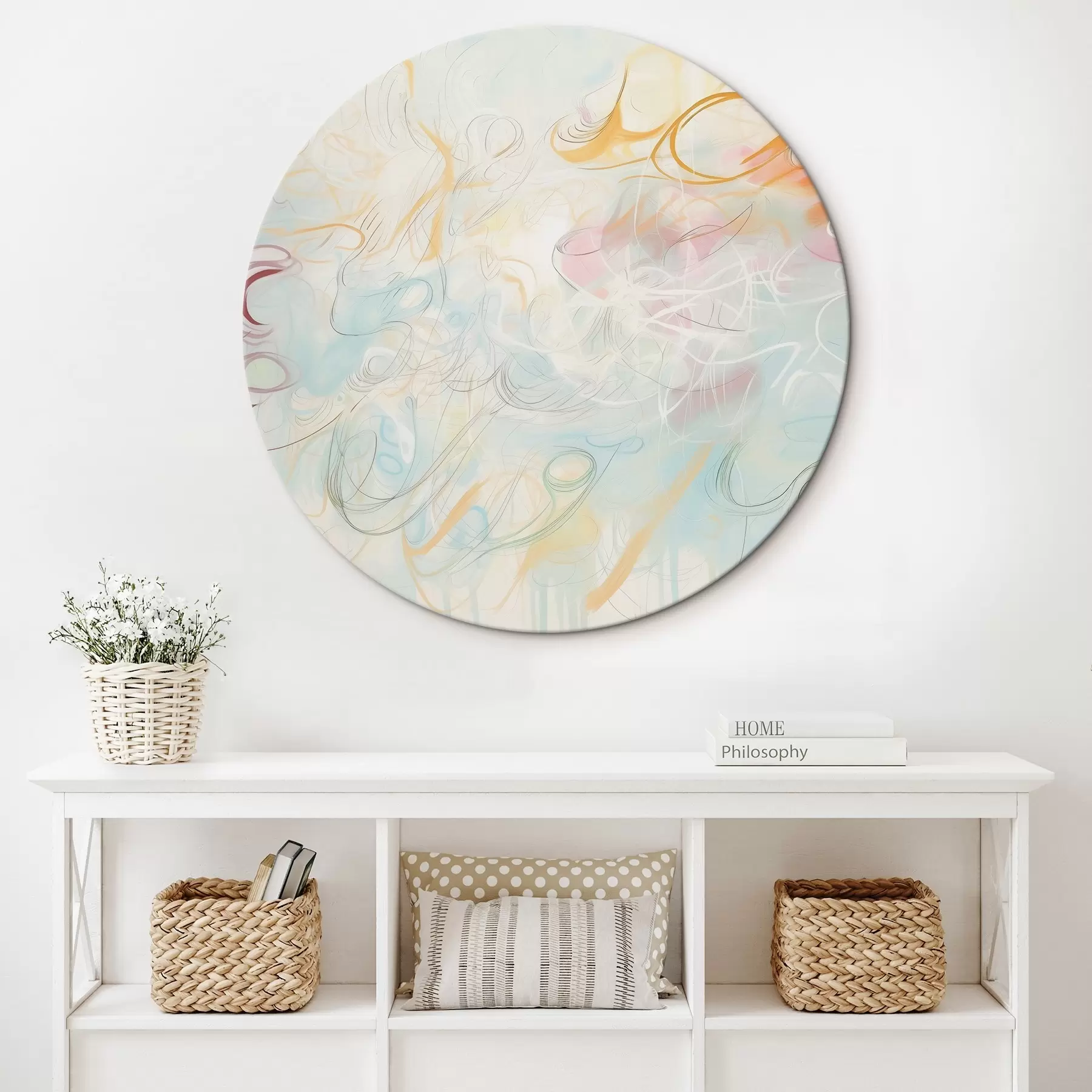 fotótapéta Absztrakció firkákkal r45772