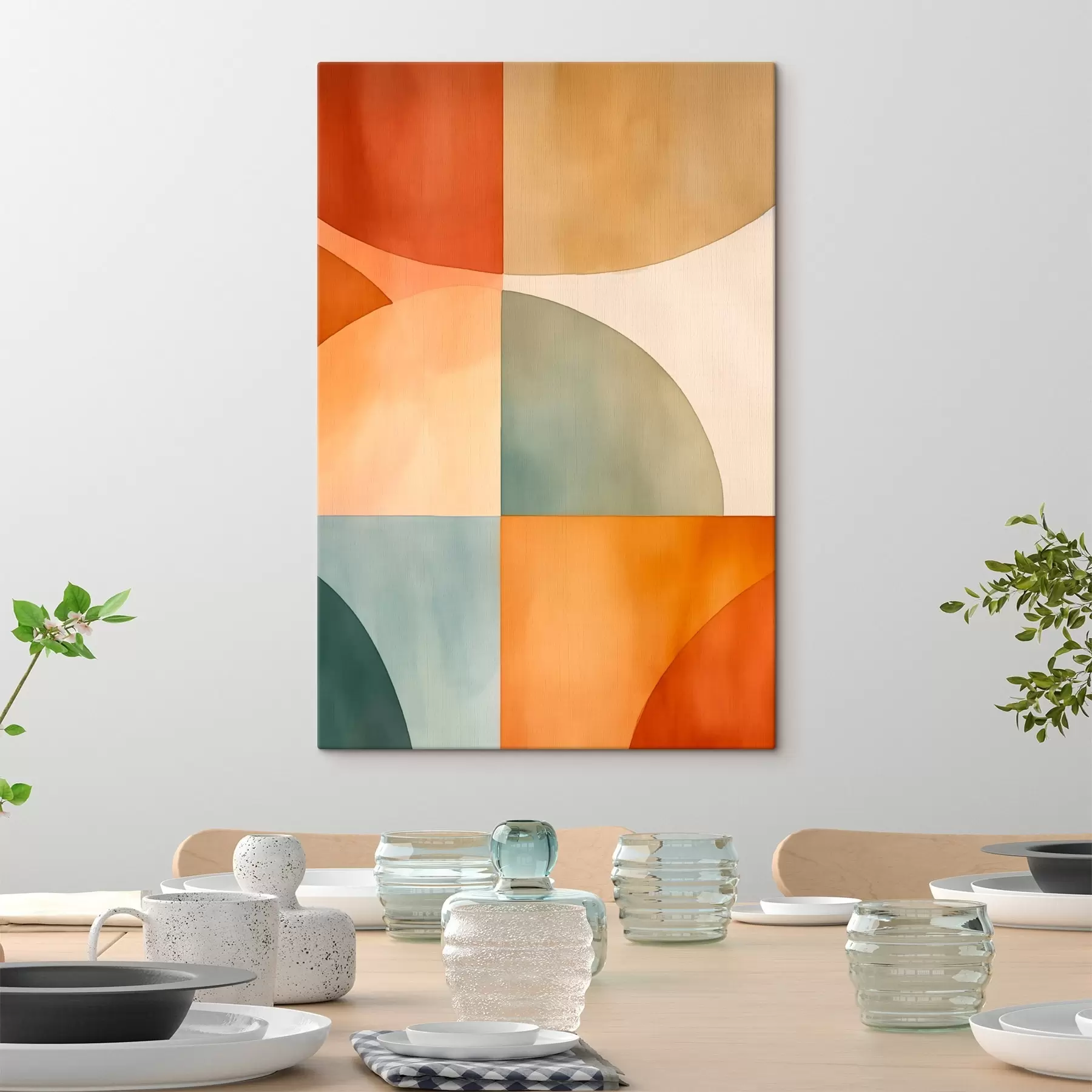 fotótapéta Geometrikus absztrakt körök s45793