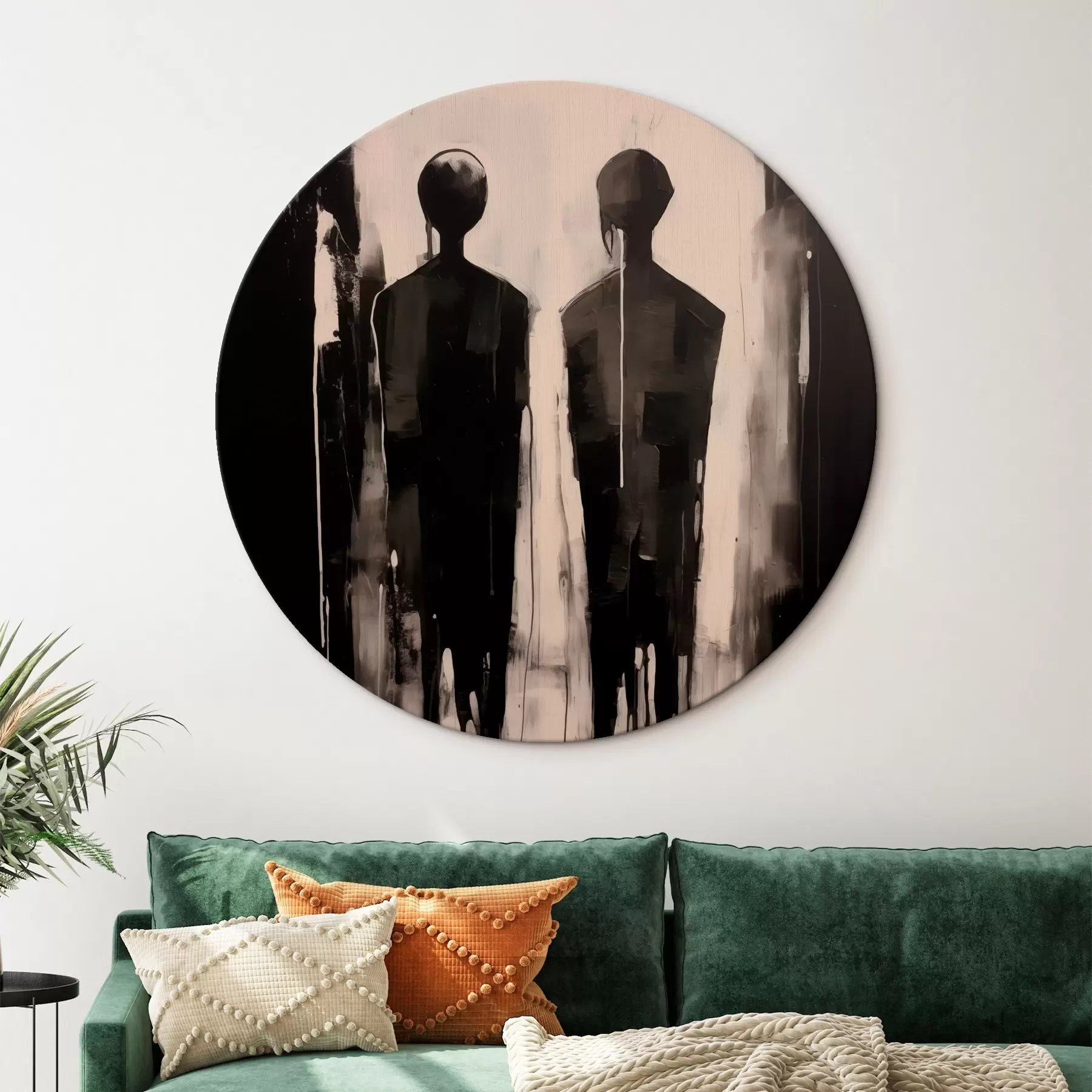 fotótapéta Két sziluett r45789