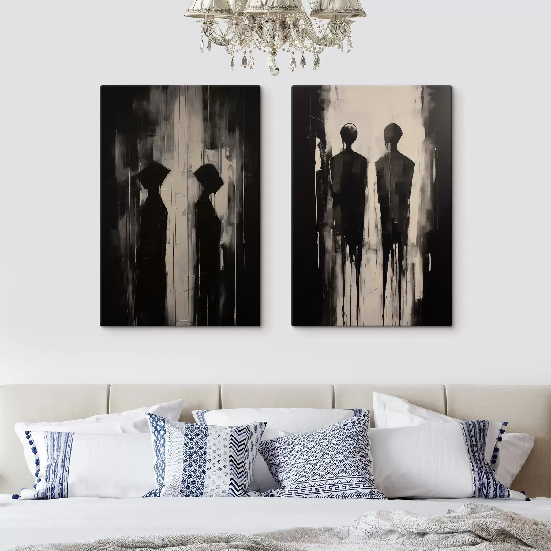 fotótapéta Emberek sziluettjei m00730