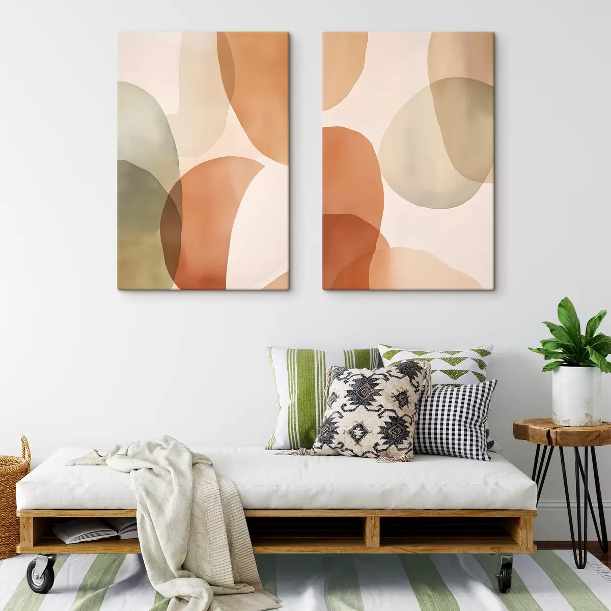 fotótapéta Színes absztrakt körök m00731