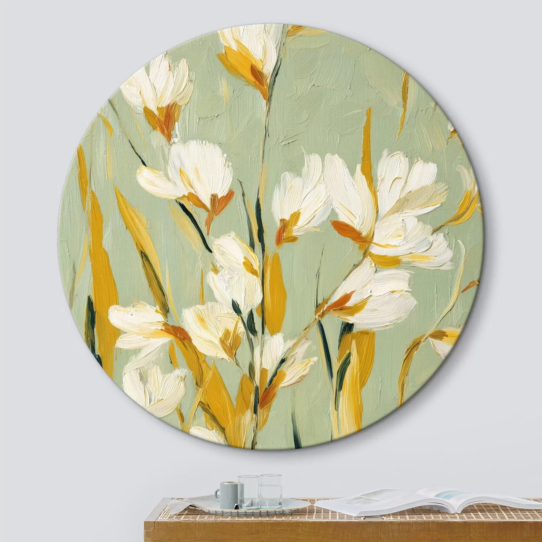 fotótapéta Fényes kompozíció volumetrikus stílusban r45264