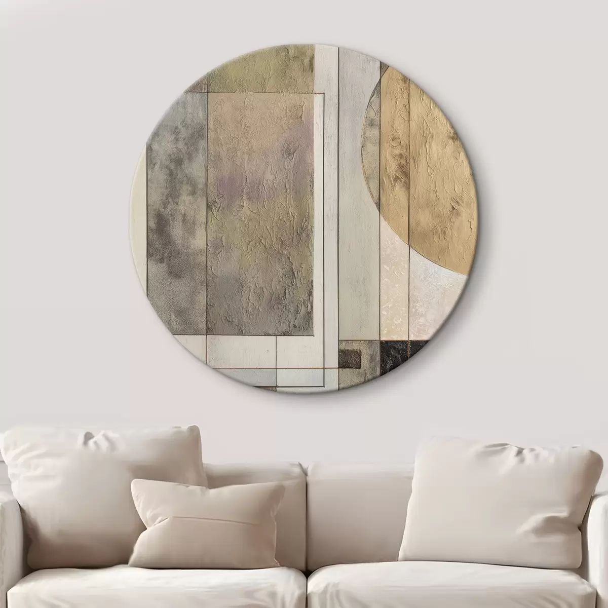 Kerek festmények absztrakt modern geometria r45730