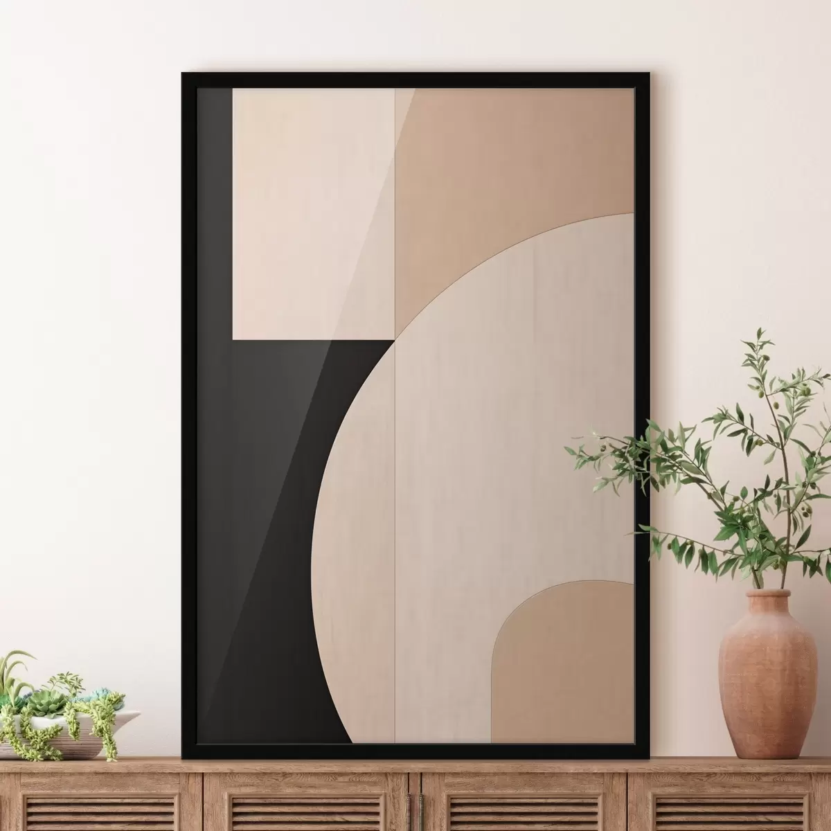 Plakát a sziklán Geometria f45842
