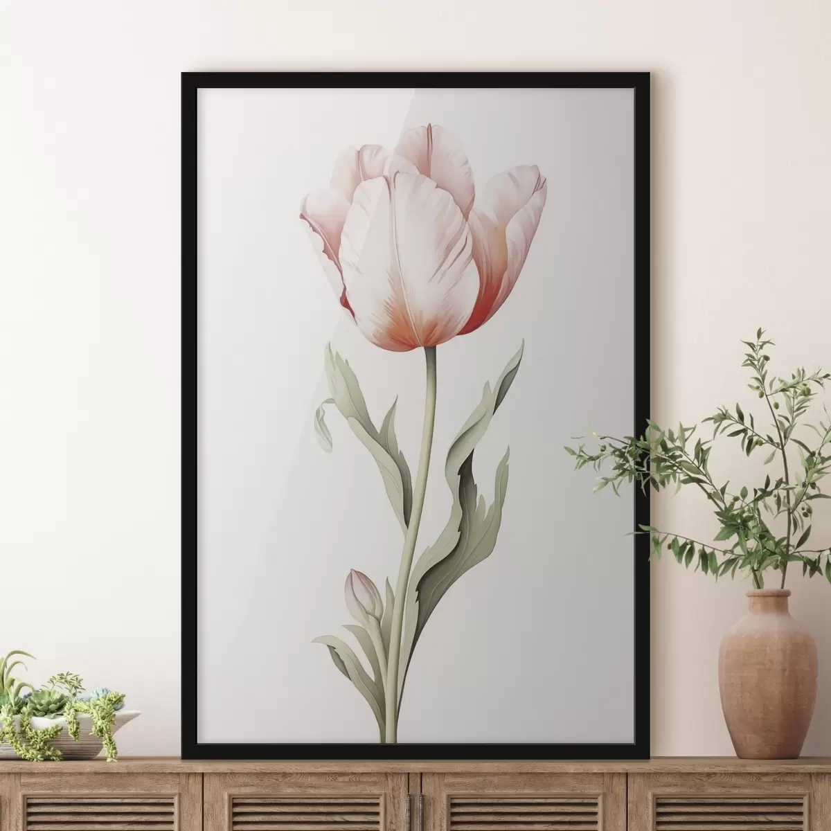 Plakát a sziklán Tulipán f45914