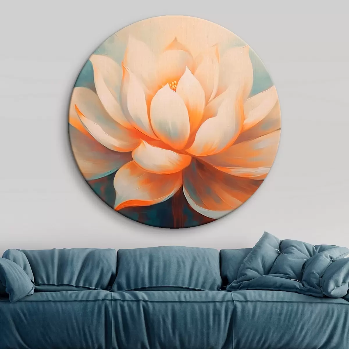 Kerek festmények Lotus r45837