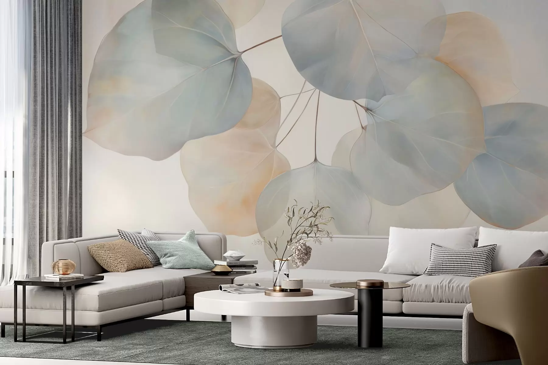 fotószőnyeg Hatalmas levelek w04599