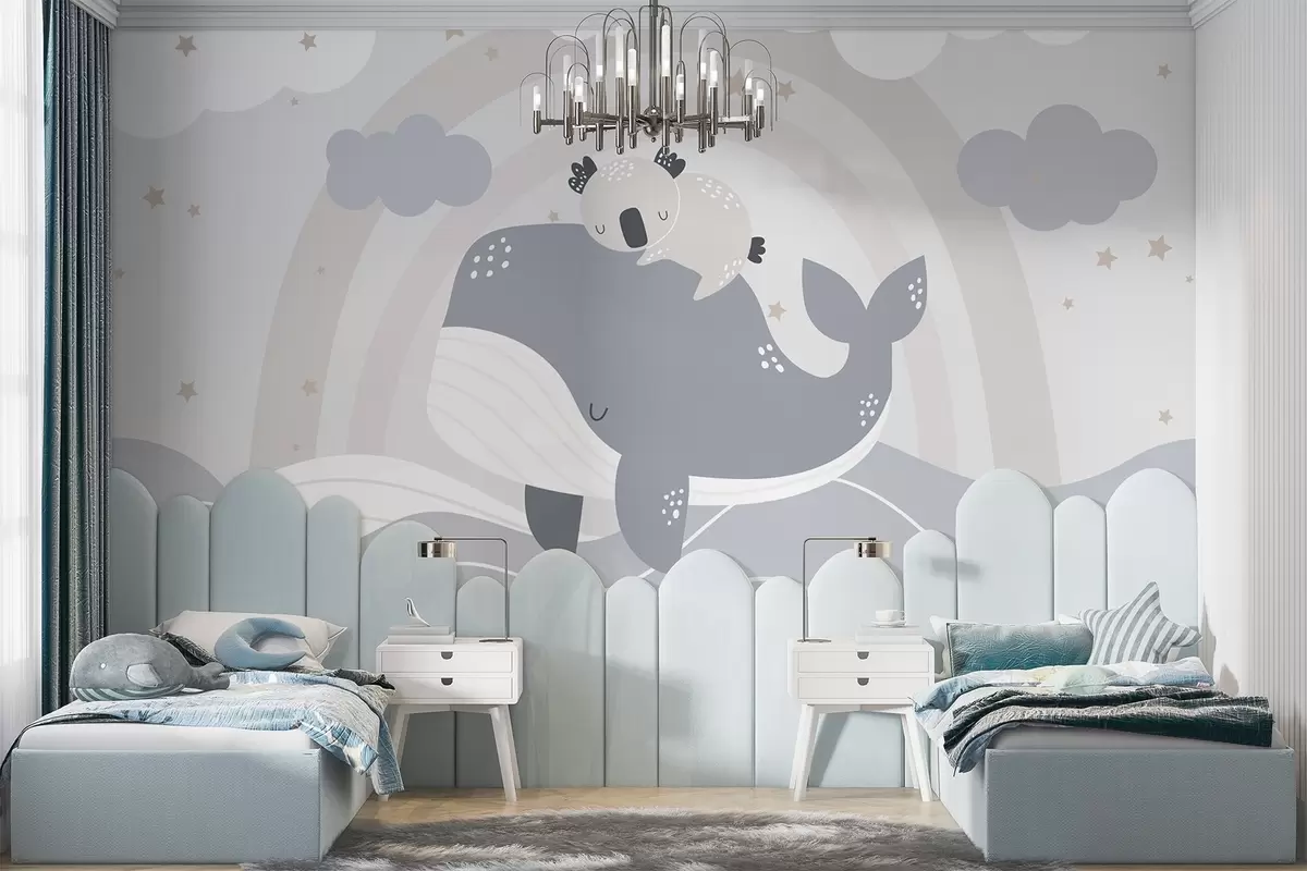 fotószőnyeg Koala egy bálnán w04602