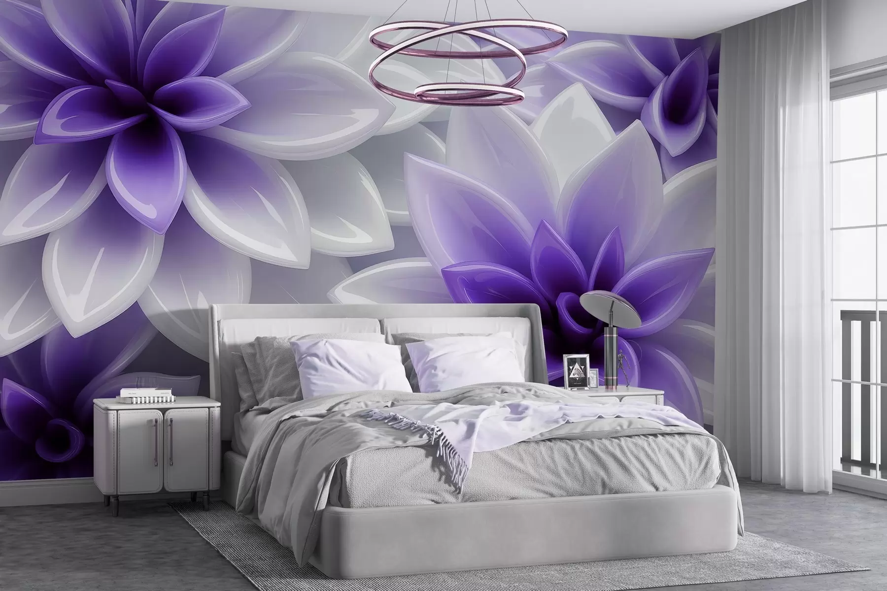 fotószőnyeg Virágos szimfónia w04571