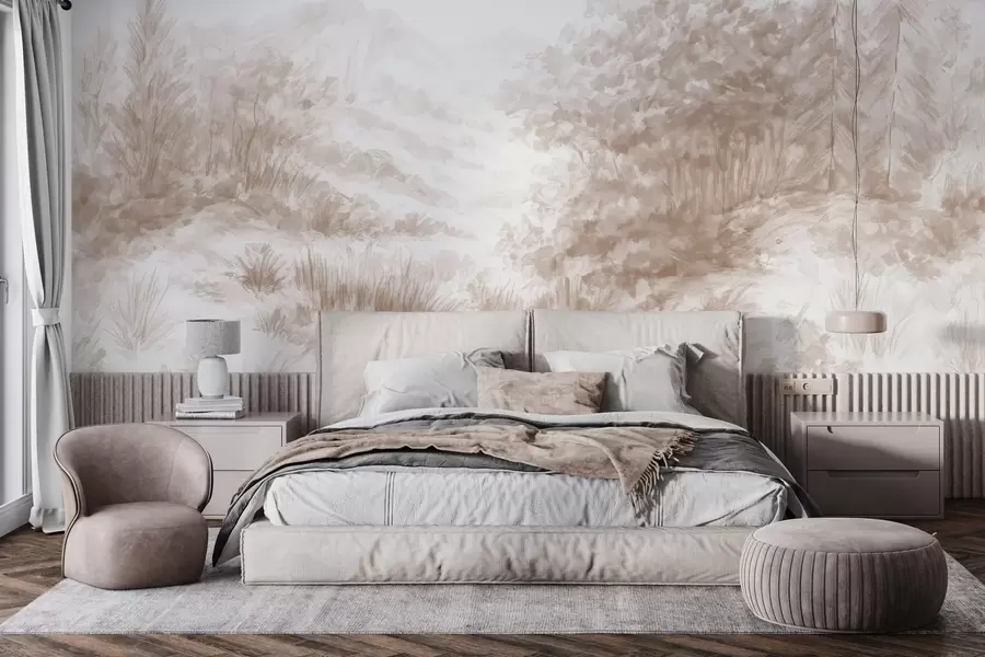 fotószőnyeg Színes kontúrok w04572v1