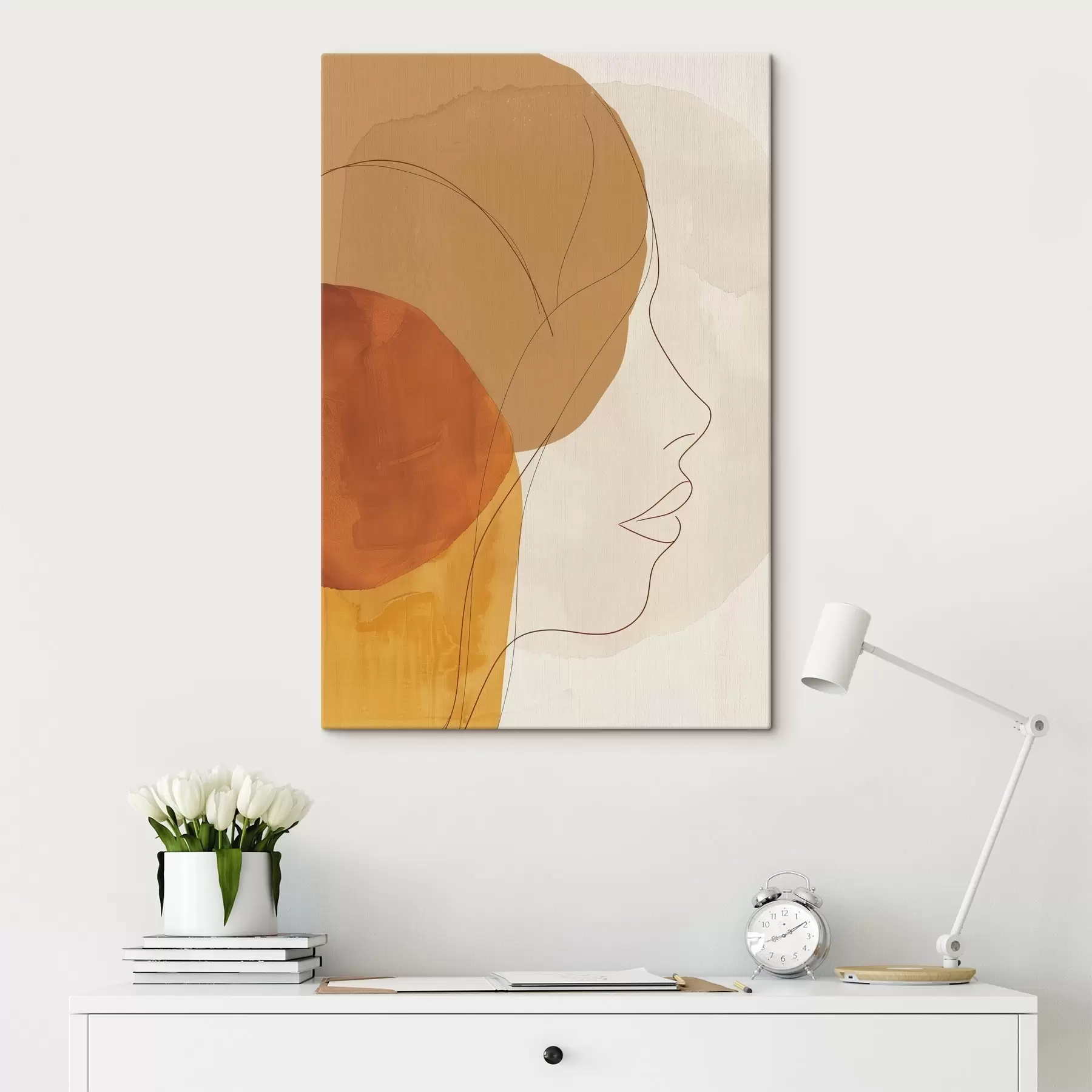 fotótapéta Absztrakció, lány s45654