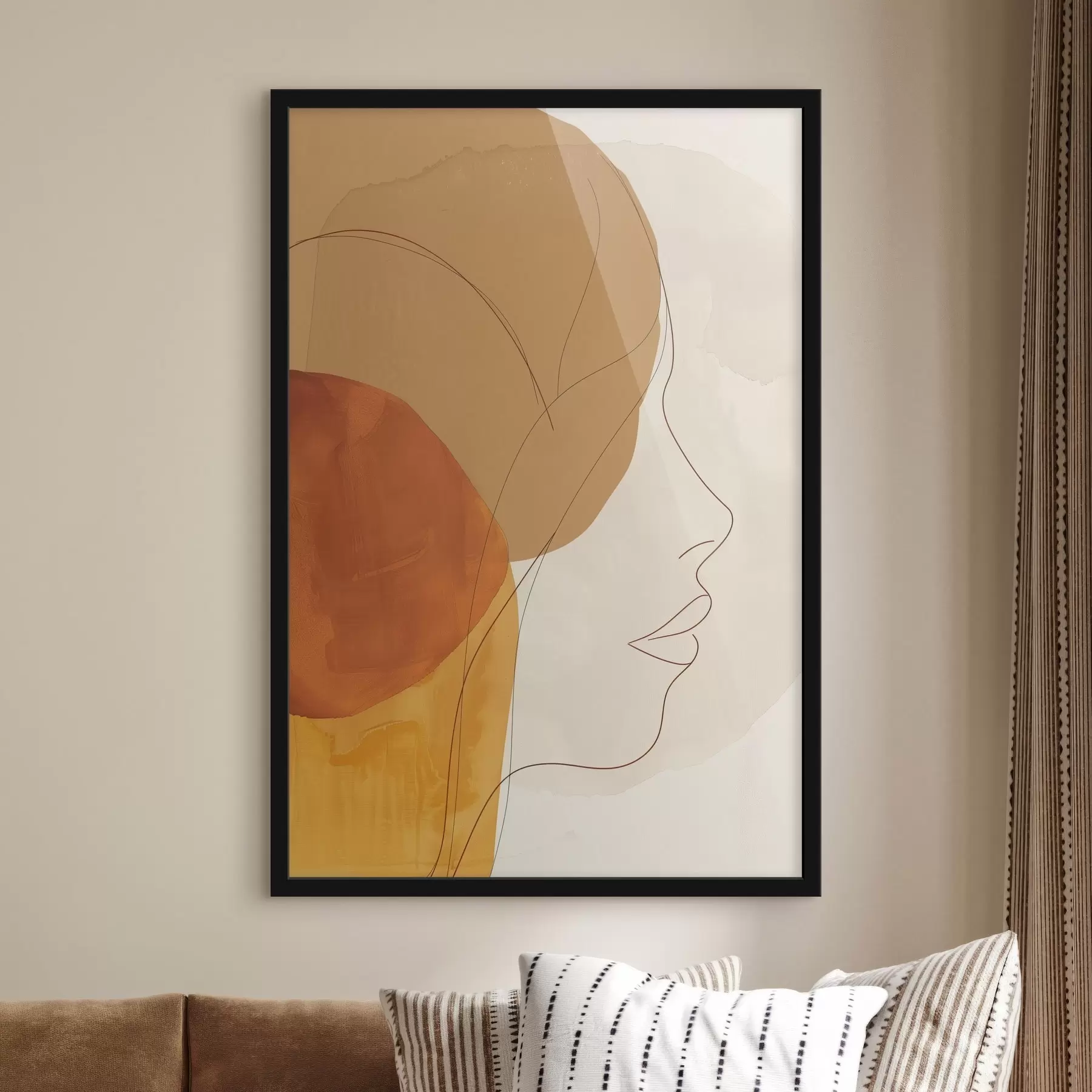 fotószőnyeg Absztrakció, lány f45654