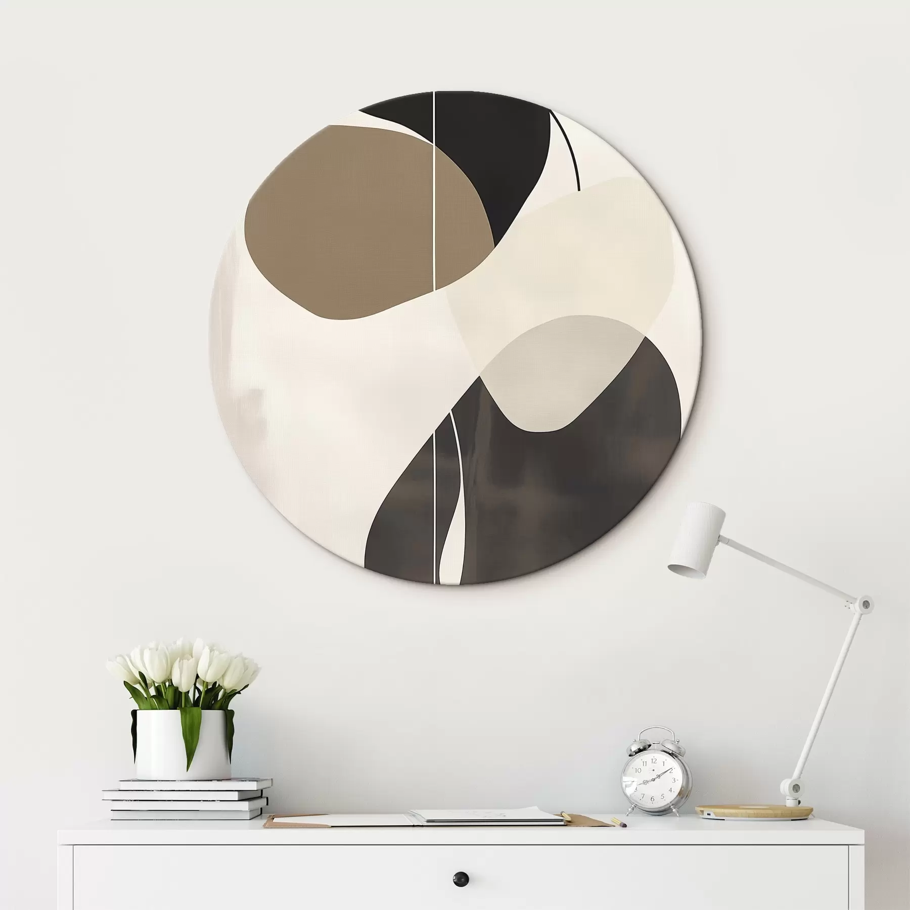 fotótapéta Lebegő absztrakt formák r45995