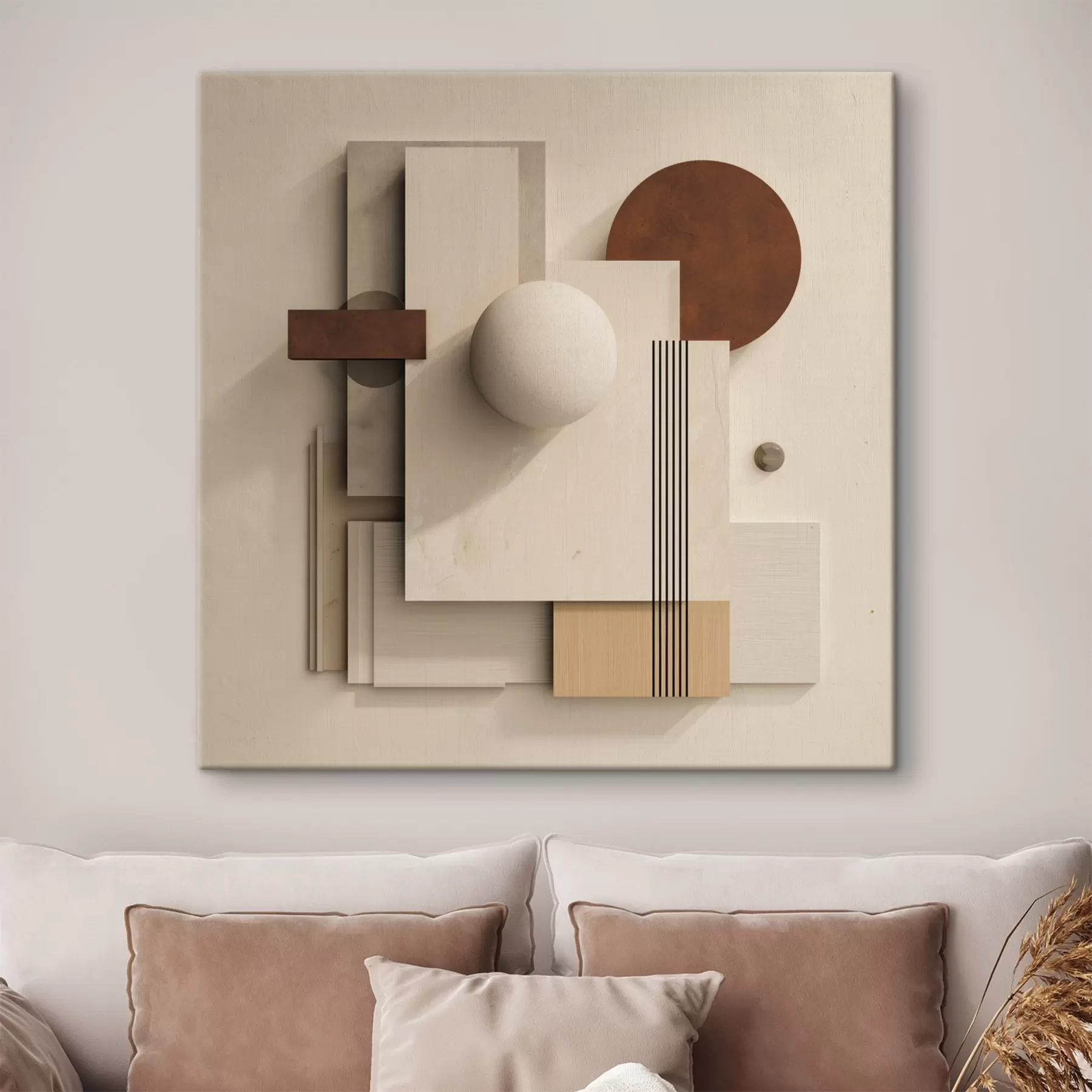 fotótapéta A nyugalom geometriája a modern minimalista stílusban s45856
