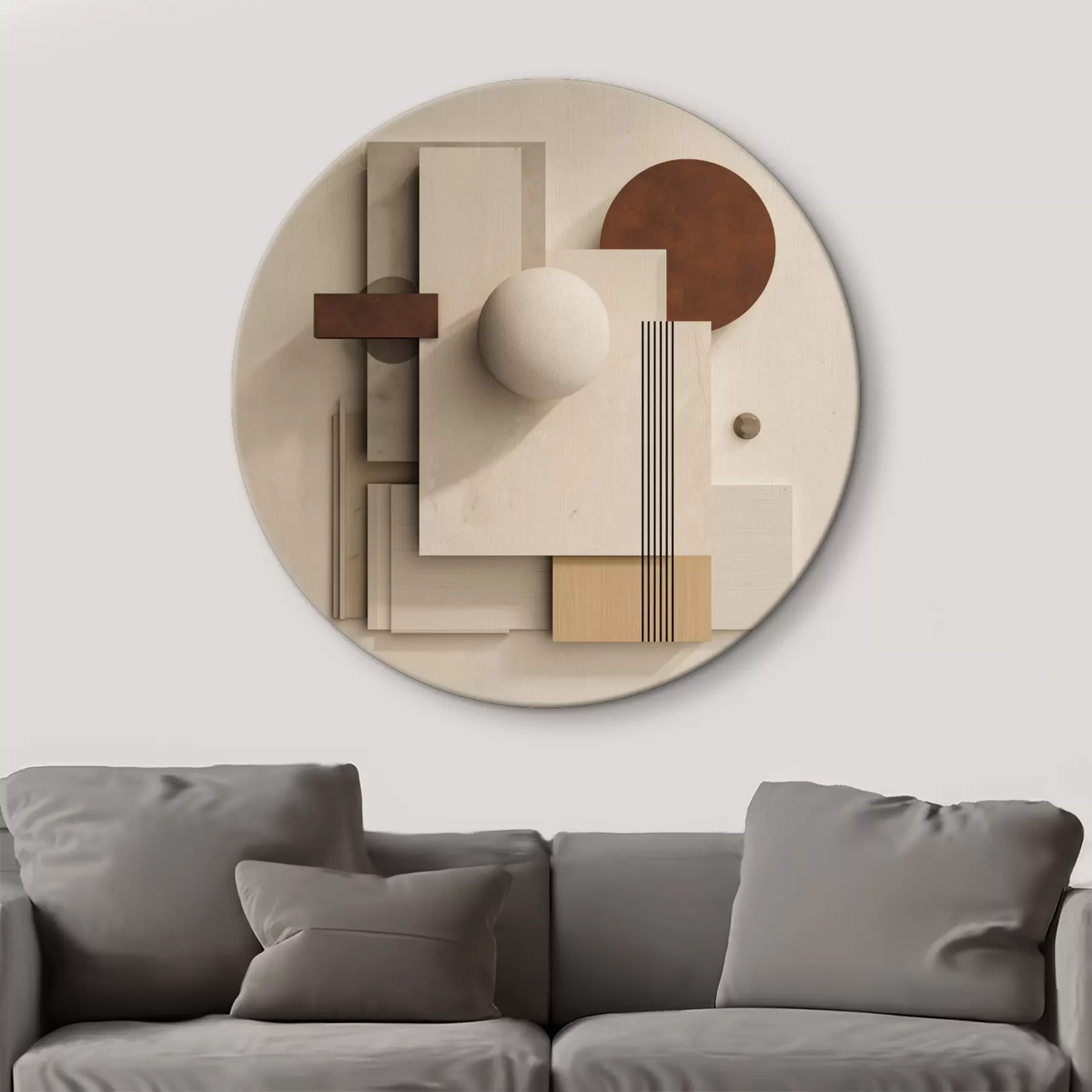 fotótapéta A nyugalom geometriája a modern minimalista stílusban r45856