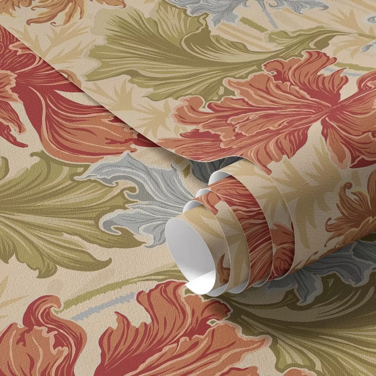 Háttérkép Nagy krizantémok meleg színekben bézs háttér előtt a00743 Háttérkép Nagy krizantémok meleg színekben bézs háttér előtt a00743