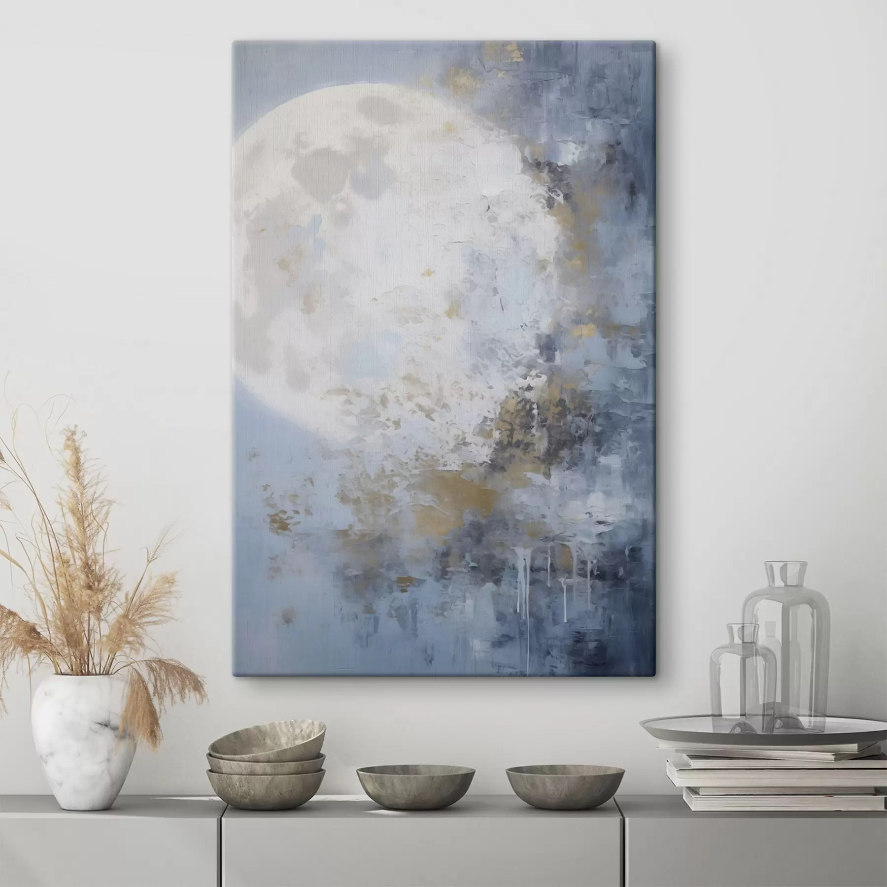 fotótapéta Hold absztrakció s46125