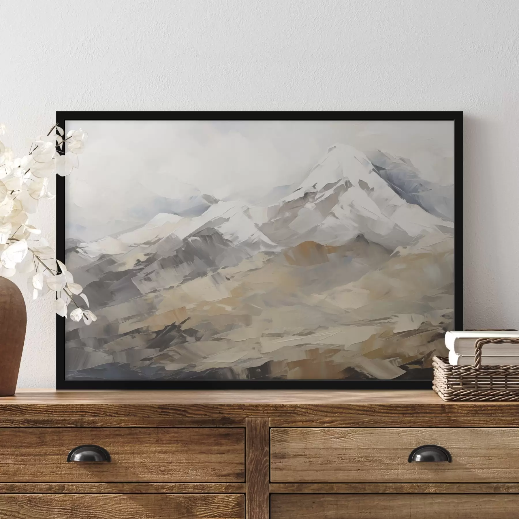 fotószőnyeg Hegyek utánzatú festmény f46193