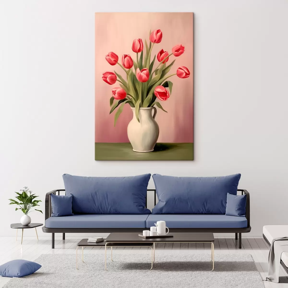 fotótapéta Tulipánok vázában s46210