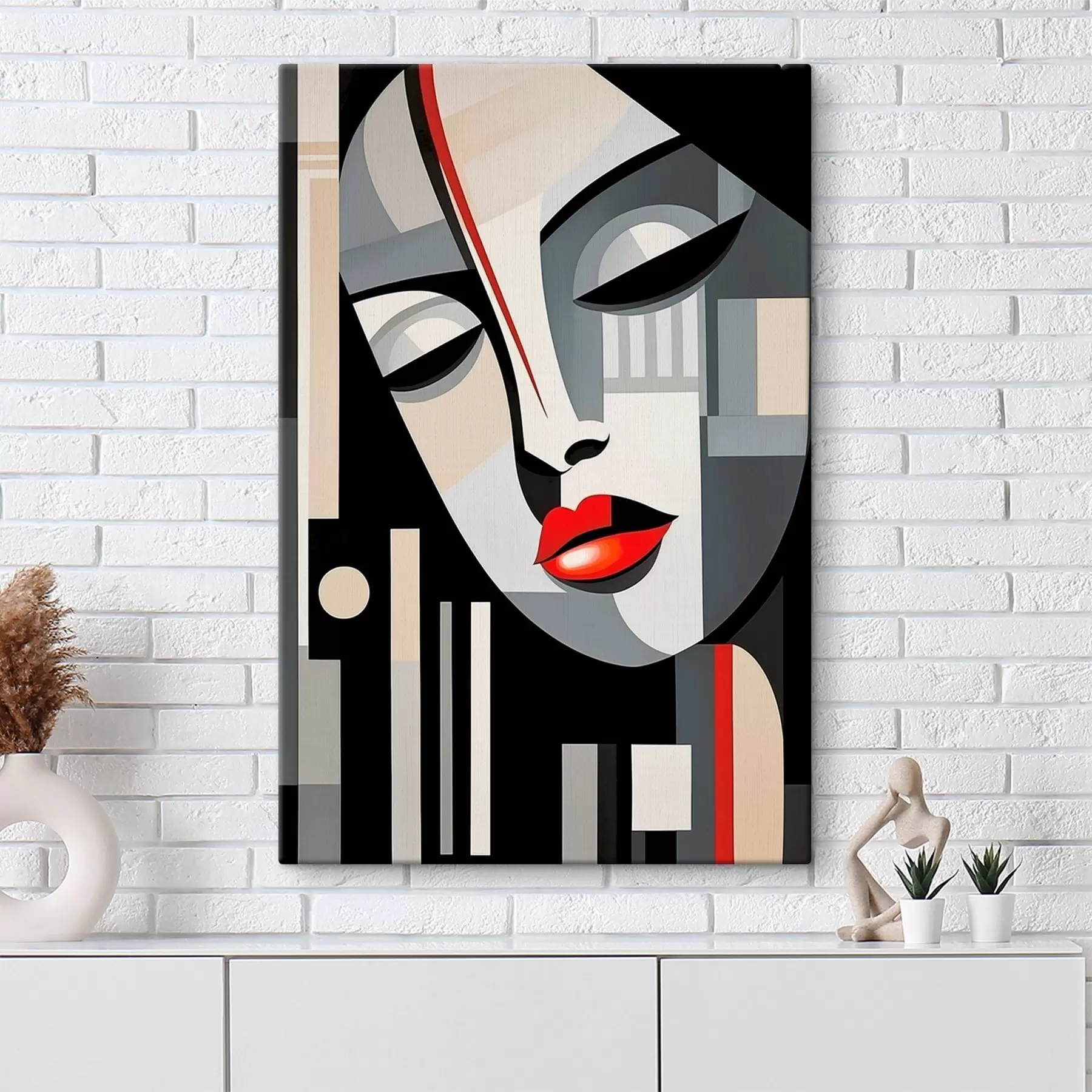 fotótapéta Absztrakt arc s46213