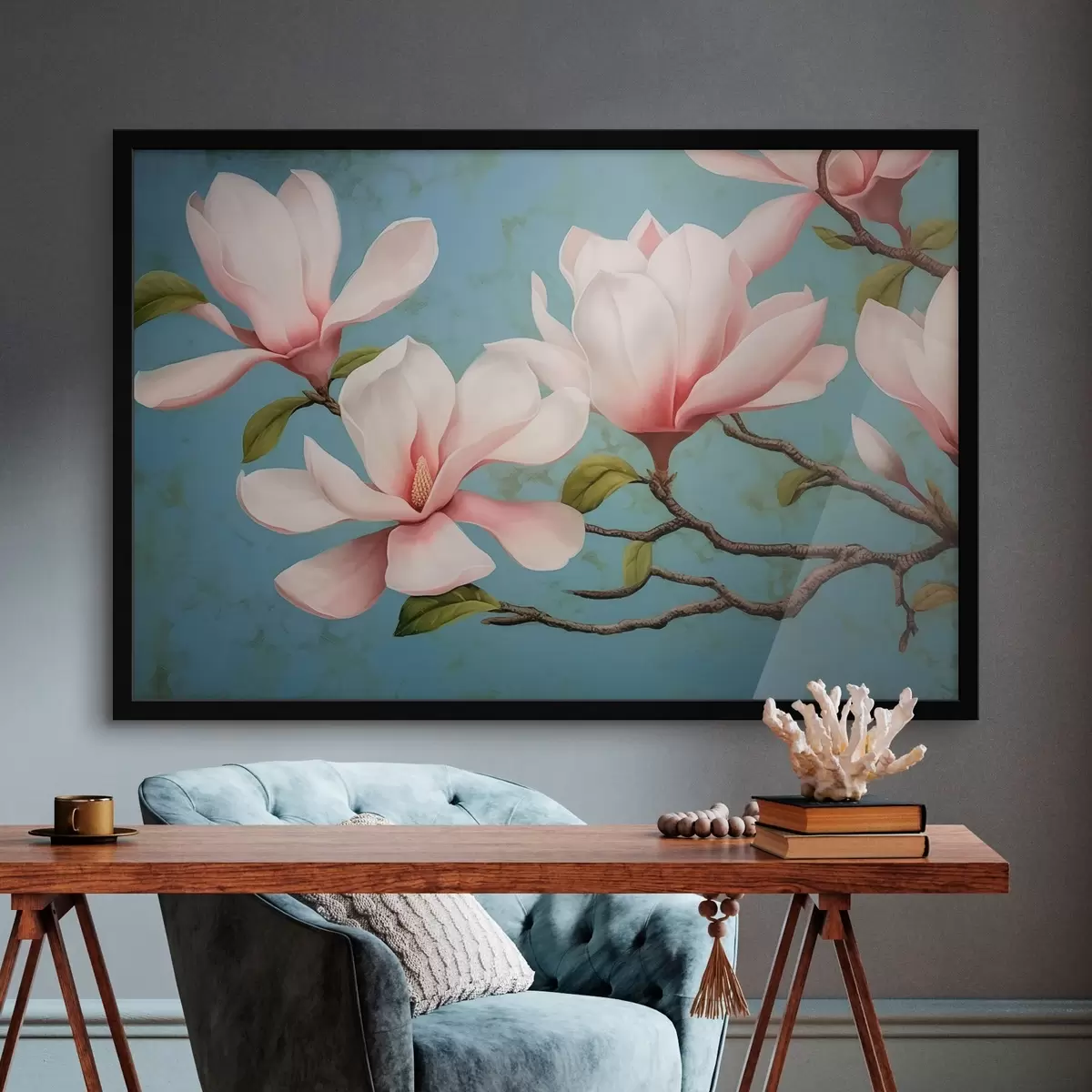 Plakát a sziklán Magnolia f46211