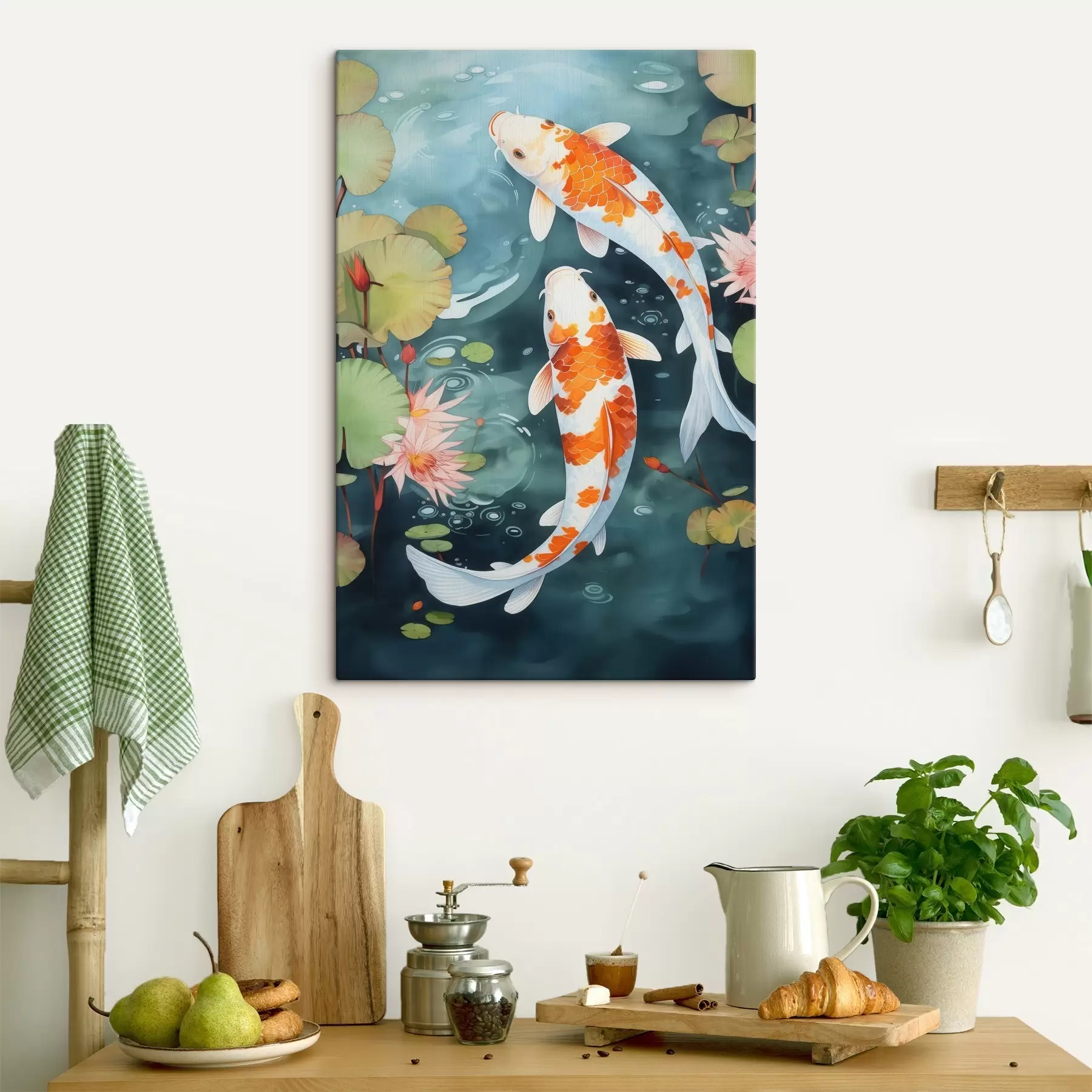 fotótapéta Halak egy tóban s46087