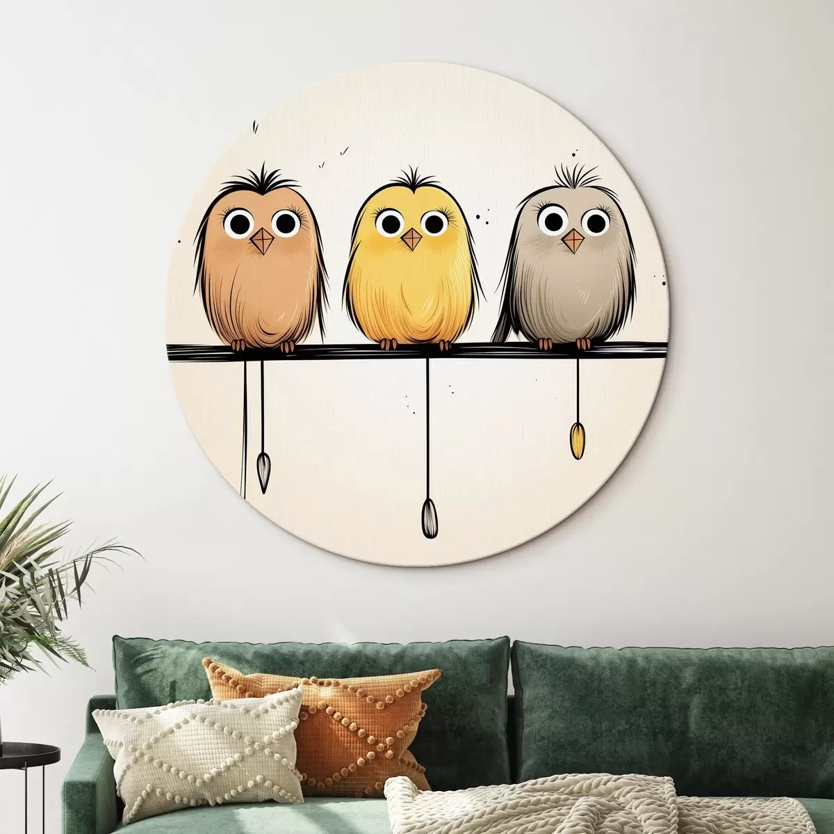 Kerek festmények Cuki csajok r46071