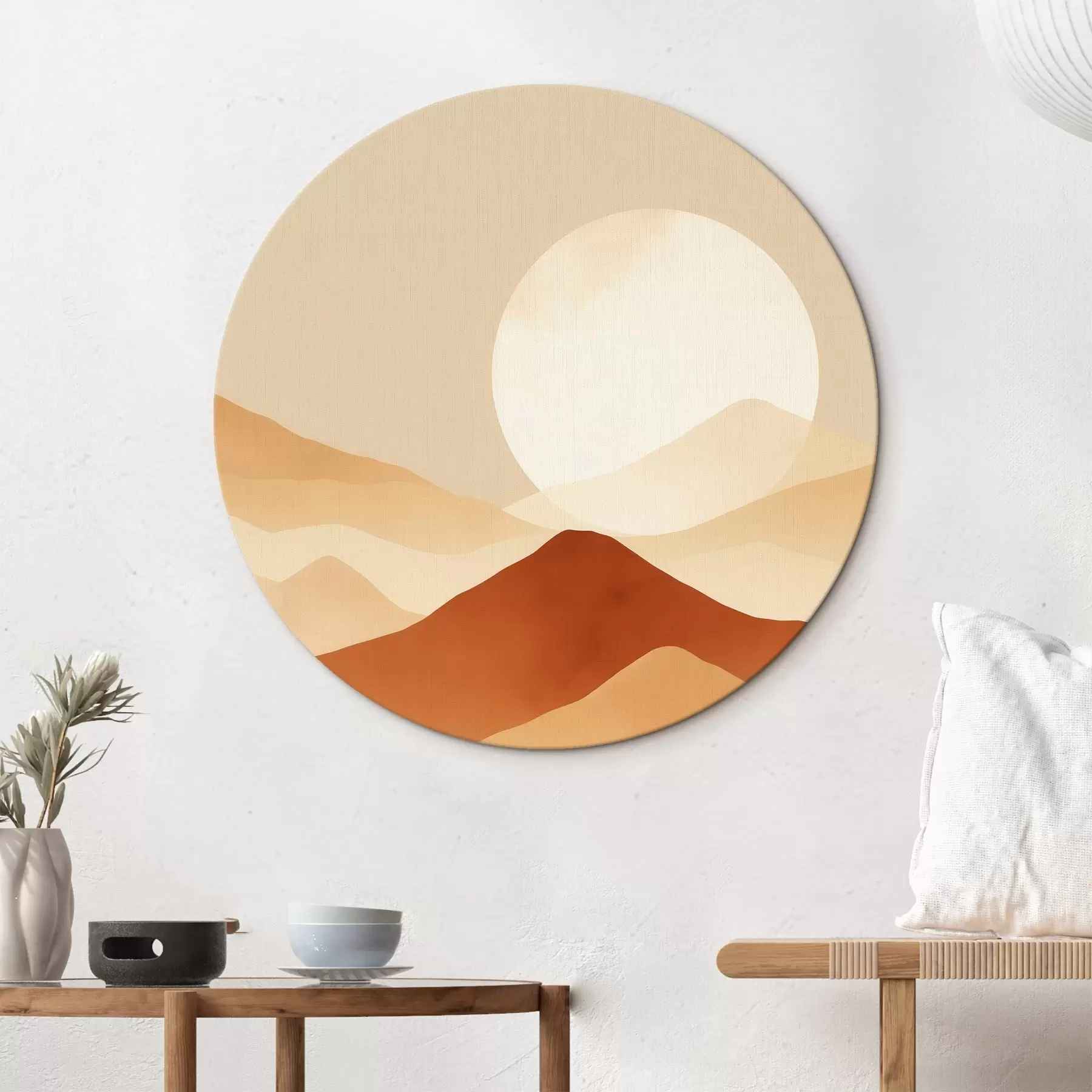 fotótapéta Hatalmas hold a háttérben r46083