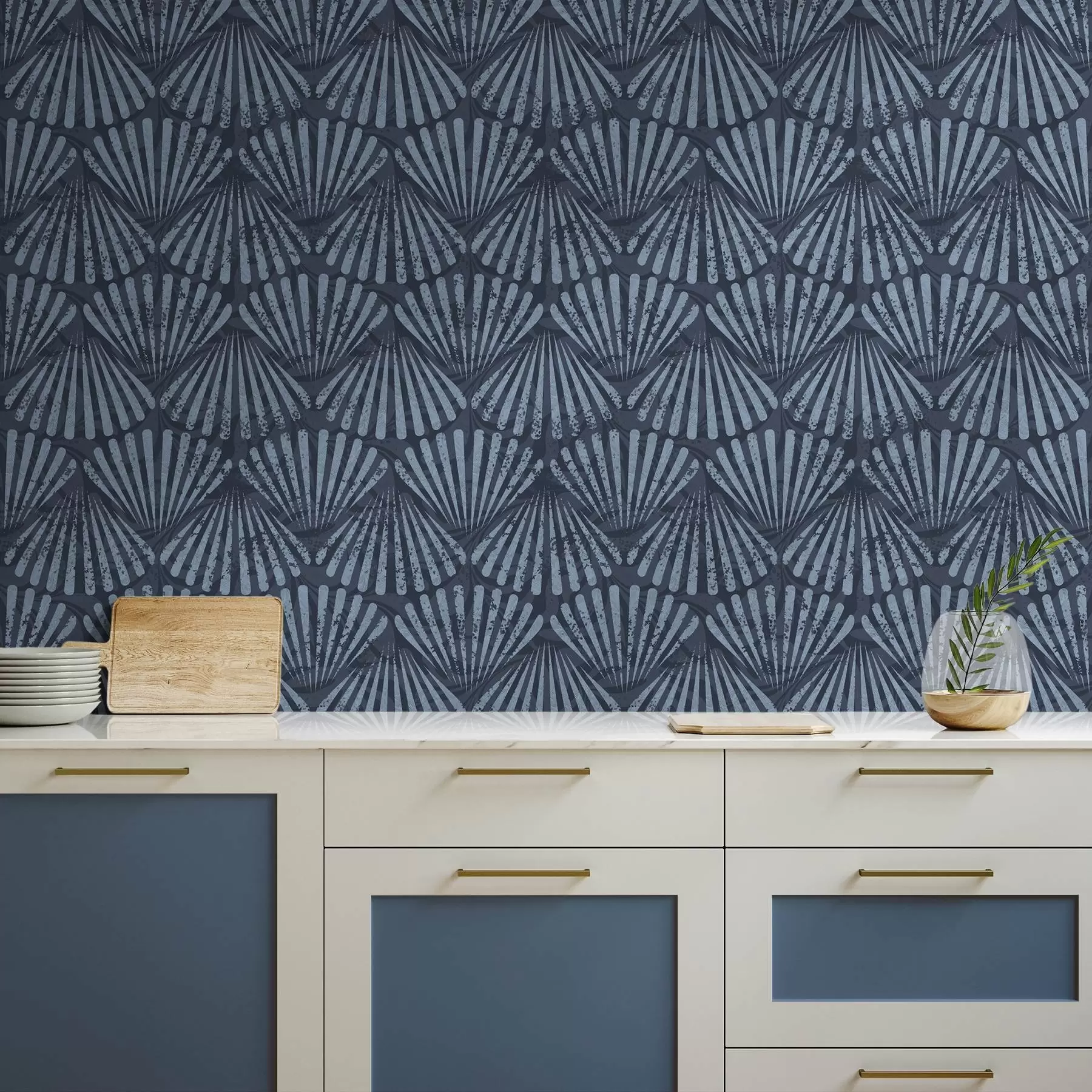 fotószőnyeg Absztrakt sugarak kék árnyalatokban, dinamikus motívum a00710