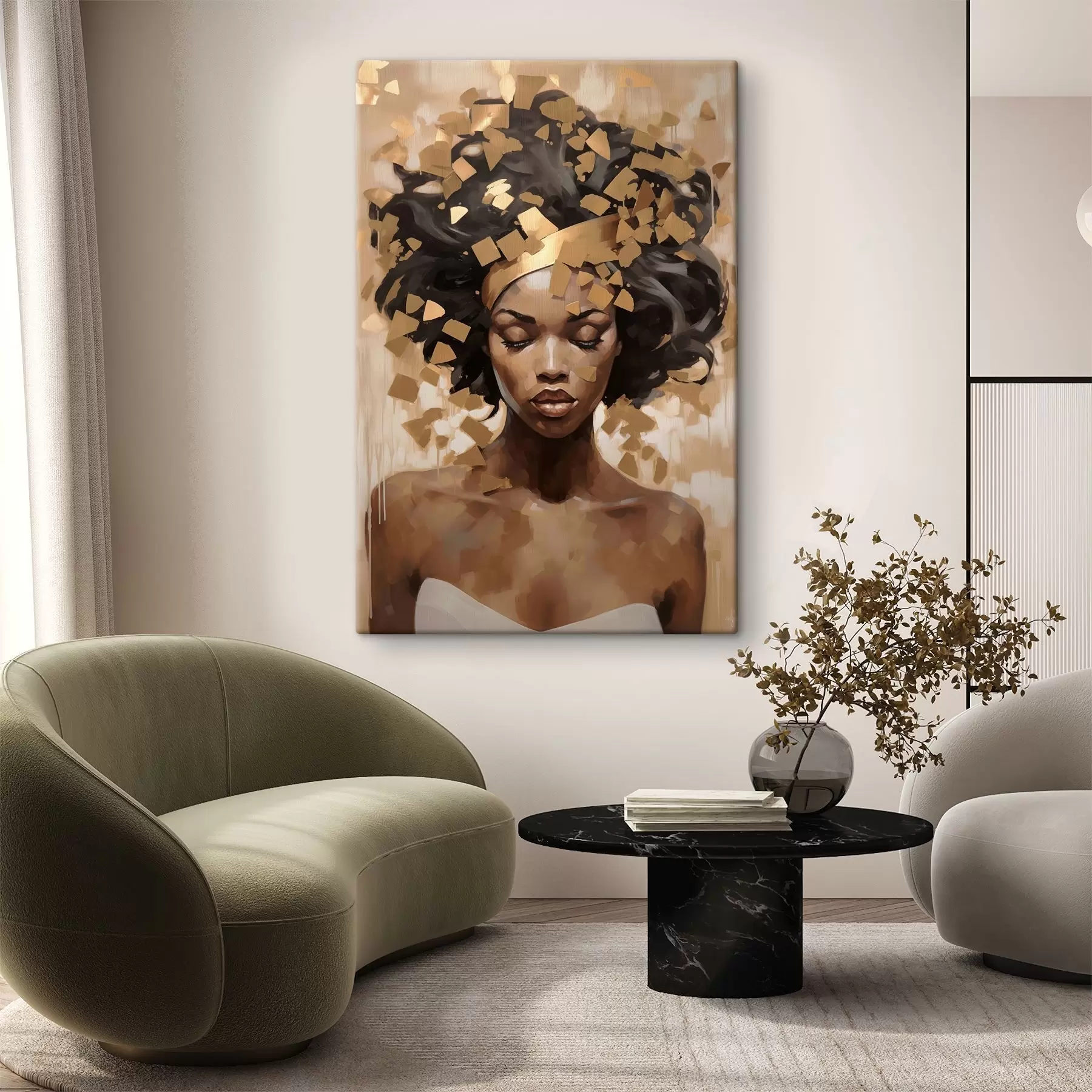 fotótapéta Egy nő portréja s46259