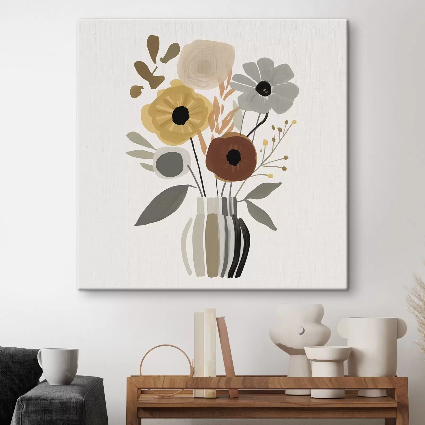 fotótapéta Virágok egy vázában s46302