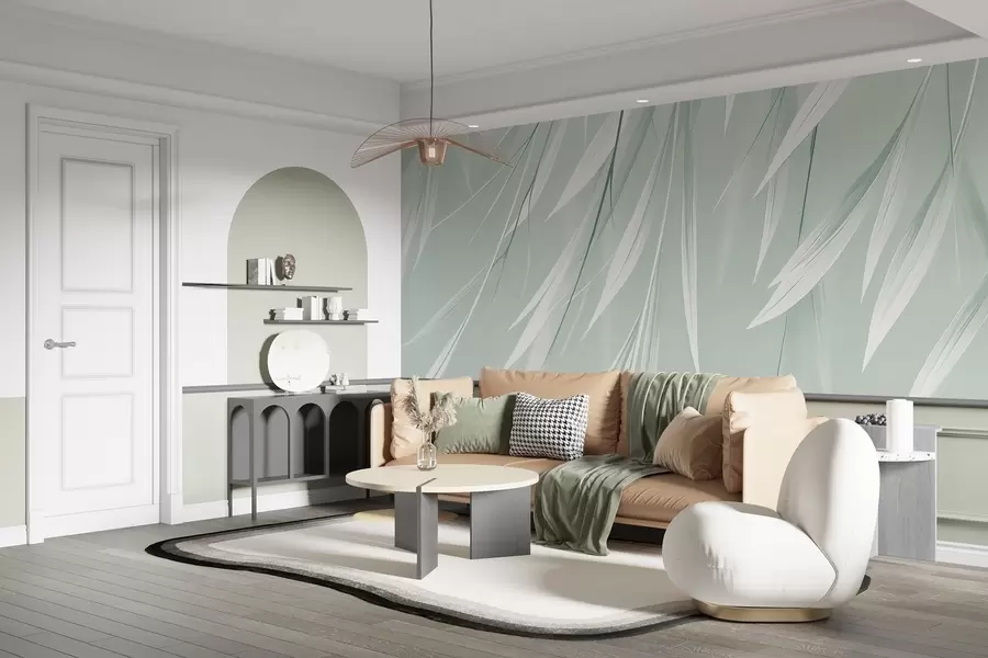 fotószőnyeg Lógó vékony levelek w04703v1