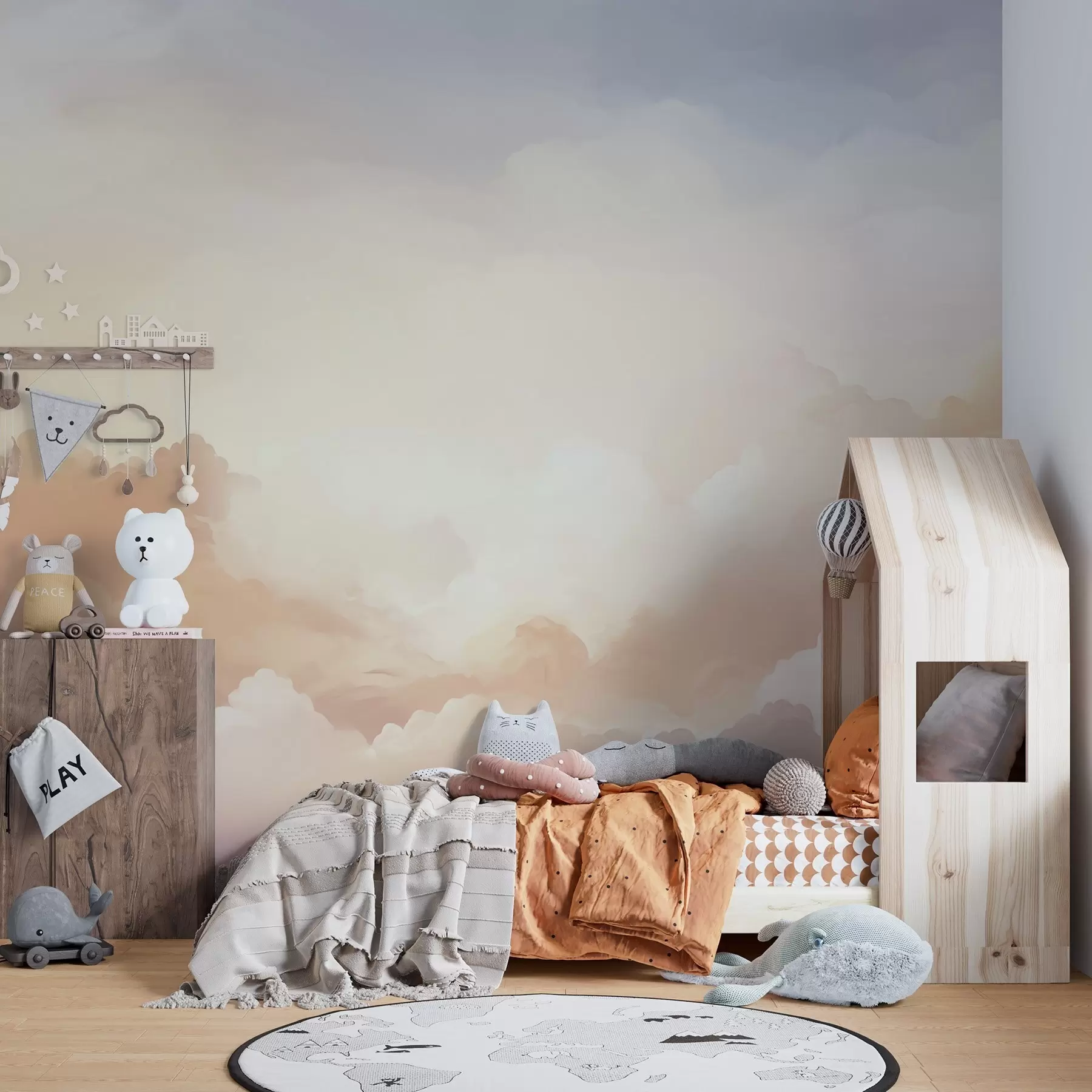 fotószőnyeg Felhők w04744