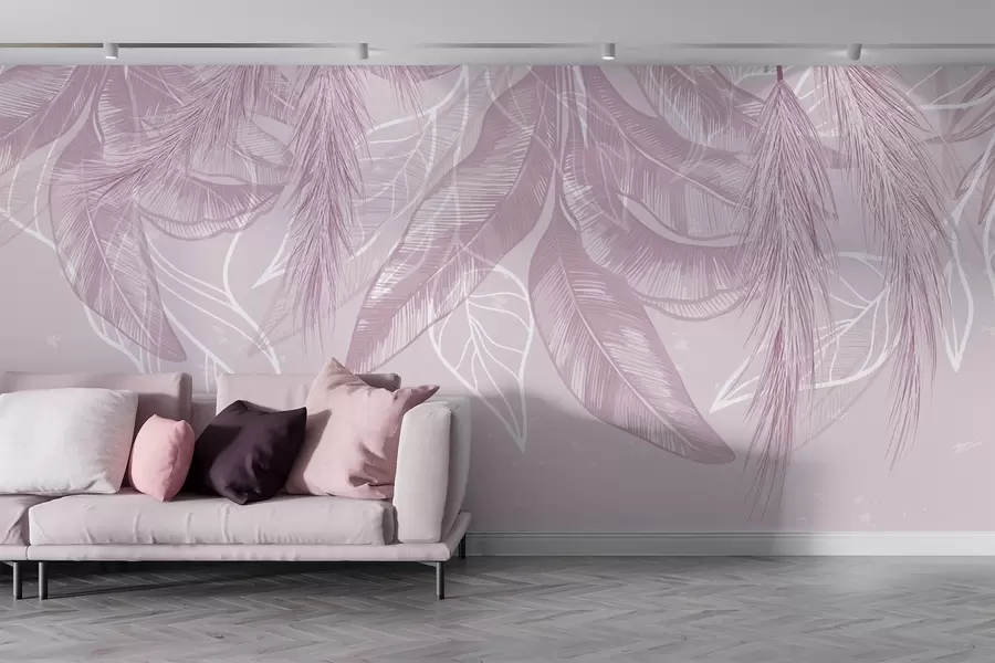 fotószőnyeg Lógó levelek w04747v2