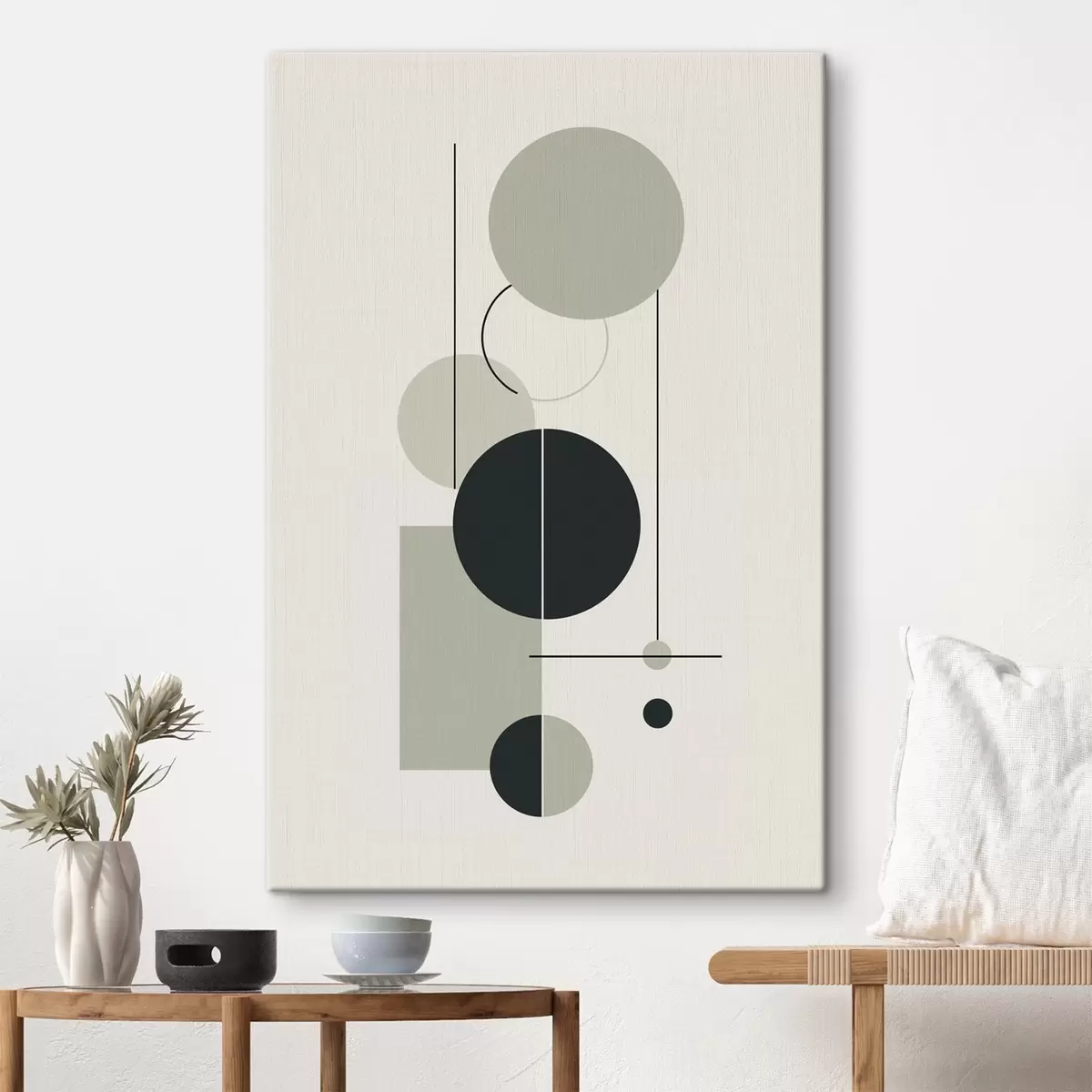 fotótapéta Geometrikus minimalista absztrakció s46352