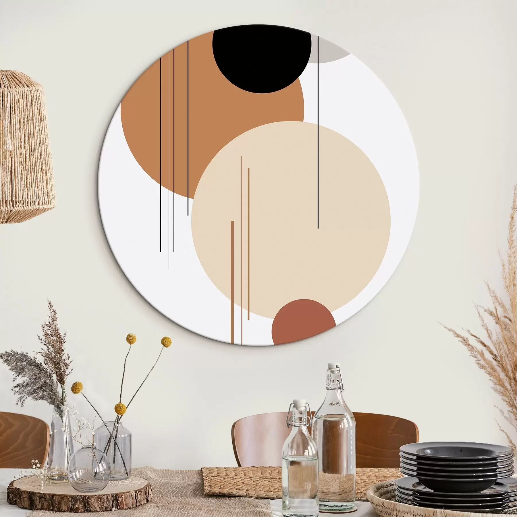 fotótapéta Absztrakt geometriai kompozíció r46351