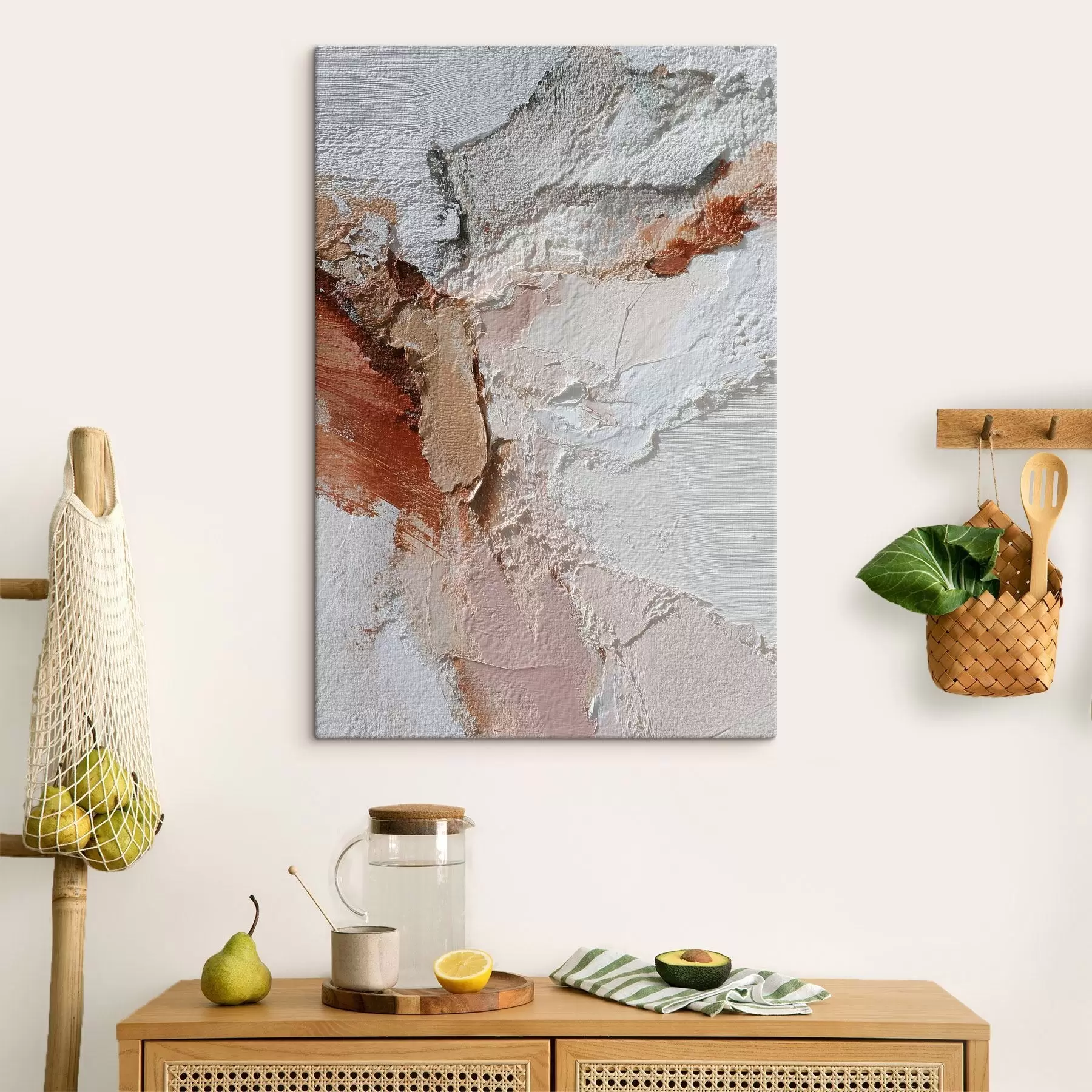 fotótapéta Texturált ecsetvonások s46391